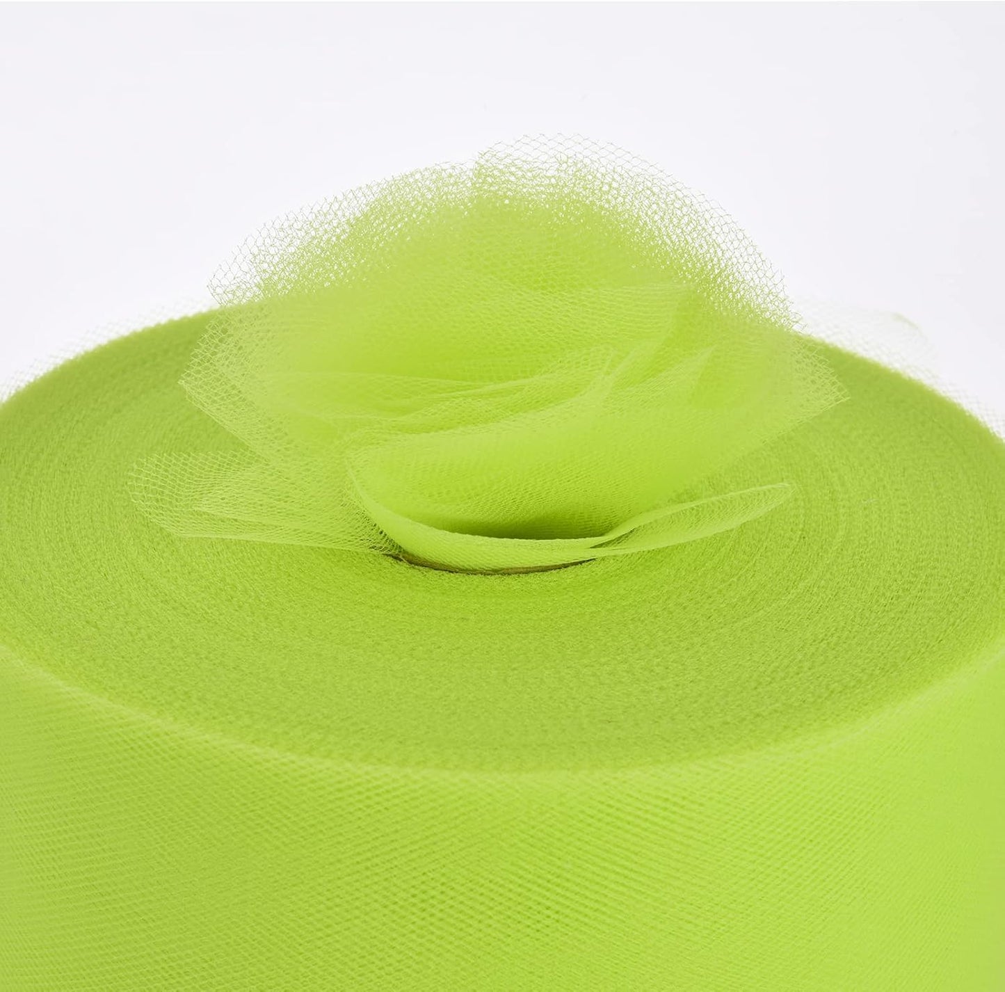 Tulle Fabric Roll, 6” by 200 Yards (600FT) Tulle Organza Fabric Spool for DIY Tutu Skirt Baby Shower Decor Wedding Backdrop Crafts Birthday Party Supplies(Autumn Green)