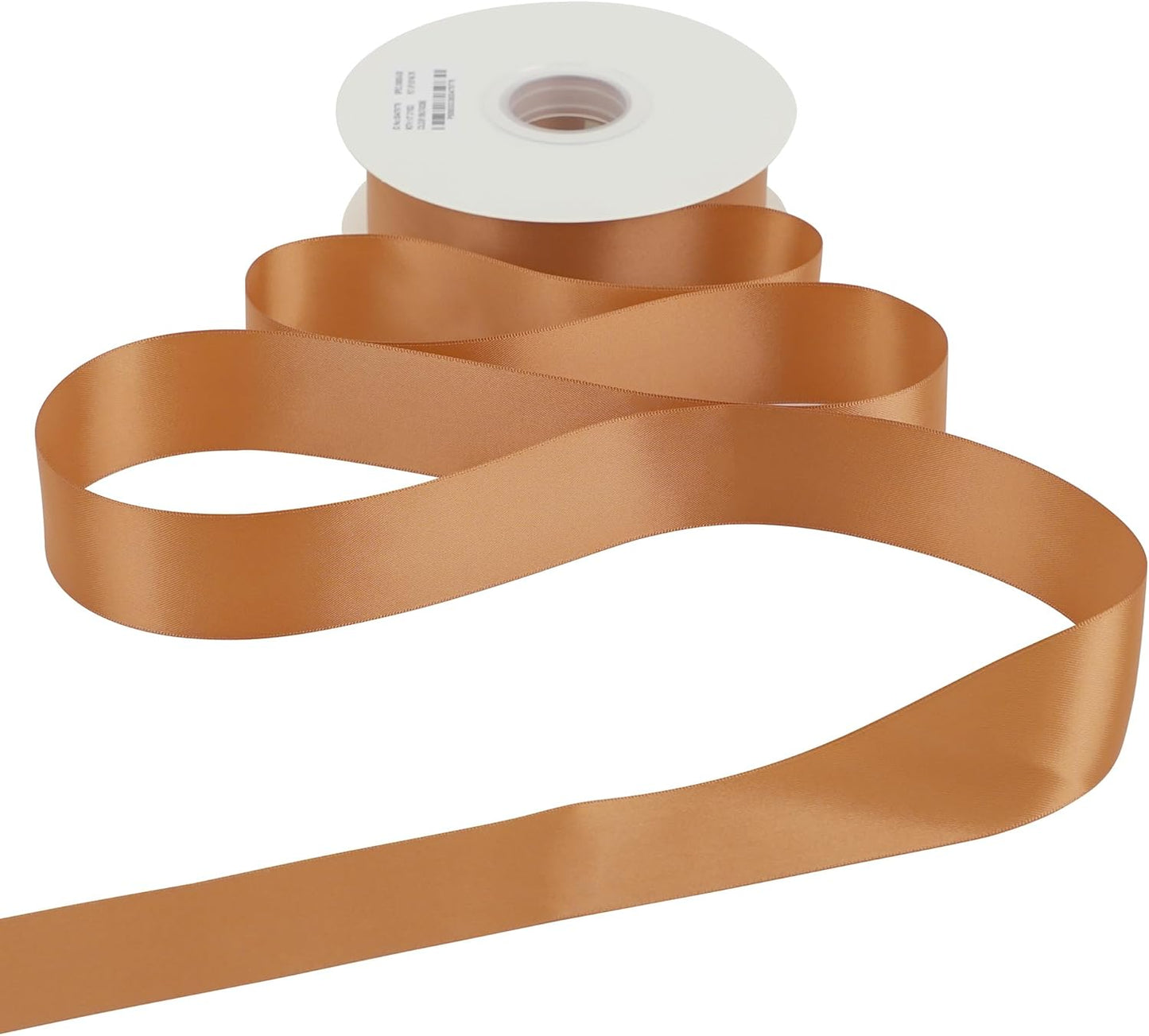 HUIHUANG Terracotta Ribbon 1-1/2 inch Double-Faced Satin Ribbon 50 Yards Terracotta Silk Satin Ribbon for Fall Wedding, Crafts, Gift Wrapping, Flower Bouquet, Invitations, Holiday Decor, Bows Making