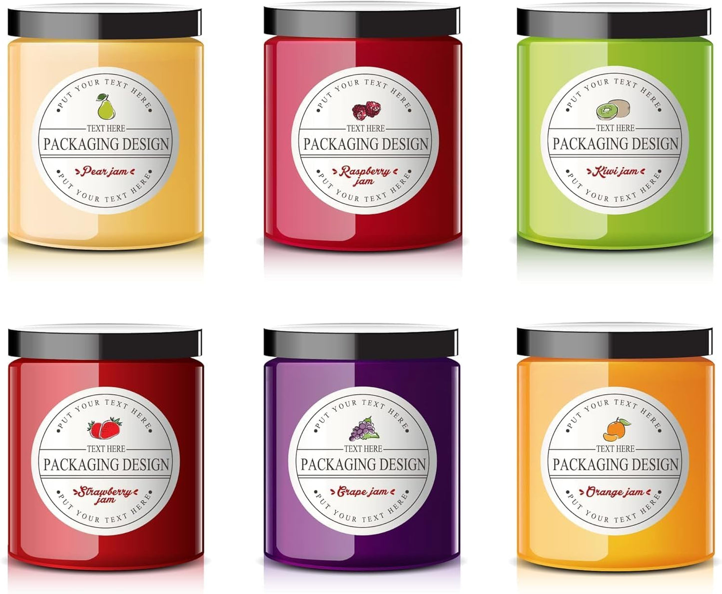 Custom Labels | Waterproof Stickers | Set 20-1000 | 1 inch to 12 inch | Small to Large Personalized Sticker Business Logo Sticker | Product Labels for Small Business