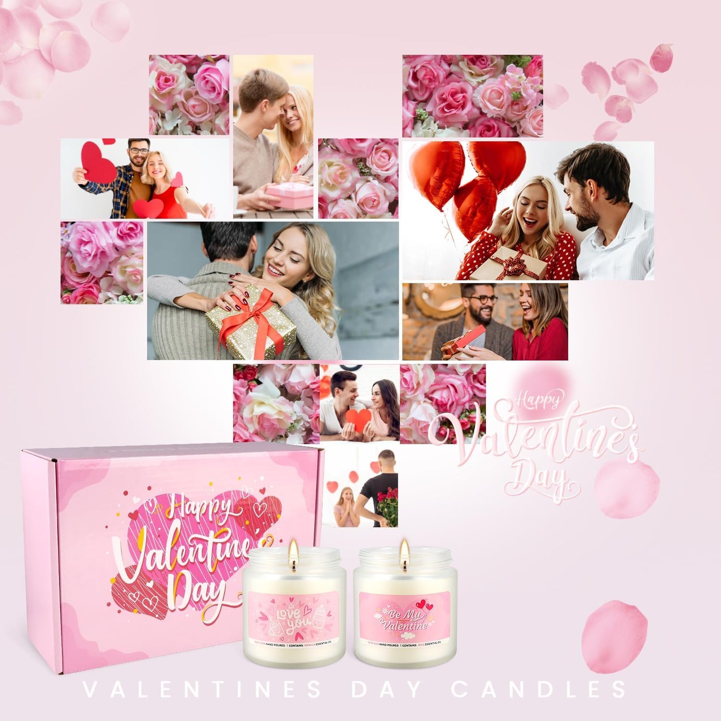 Scented Candle Gifts,6pack-Long Lasting Burning-Aromatherapy Candle for Men Husband Boyfriend,Romantic Gifts for Women, Girlfriend Wife,Mother,Home Decor,Anniversary