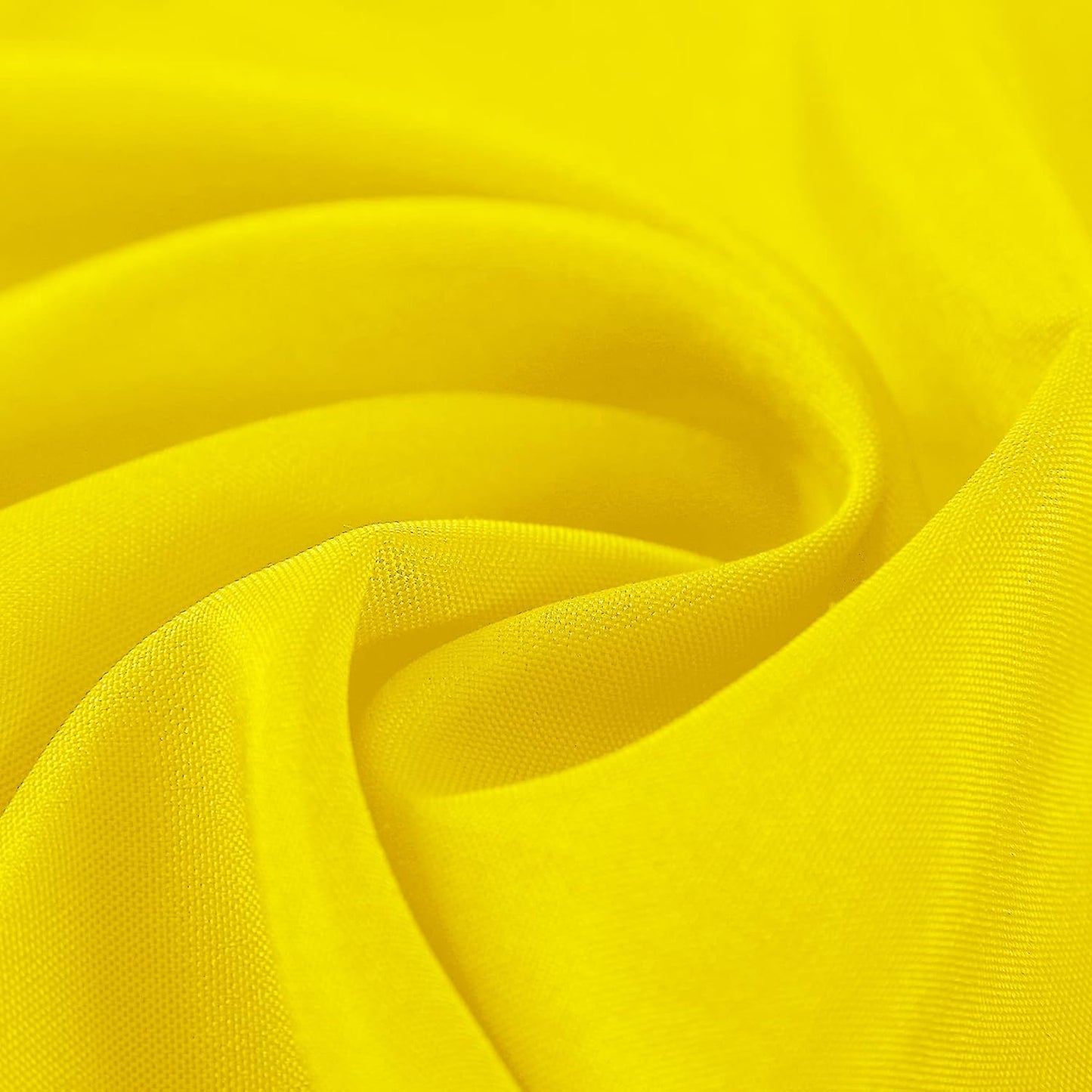 Cloth Napkins 20x20 inch Washable Polyester Dinner Napkins Soft Table Napkins for Wedding Party Dining Banquet(Yellow,100PCS)