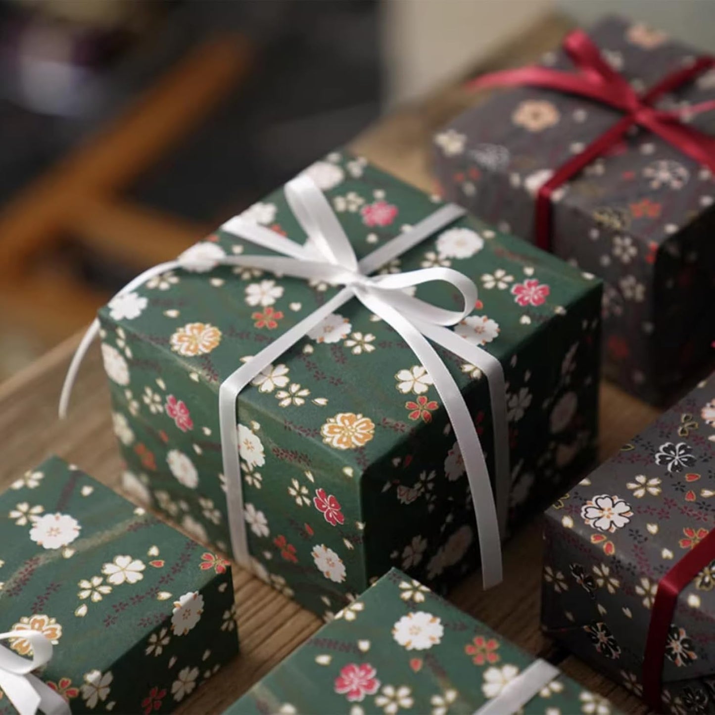 3/8" x 230 Yards White Satin Ribbon Single Faced Bulk Fabric Ribbons for Gift Wrapping, Crafting, Scrapbooking, Bows and Card Making