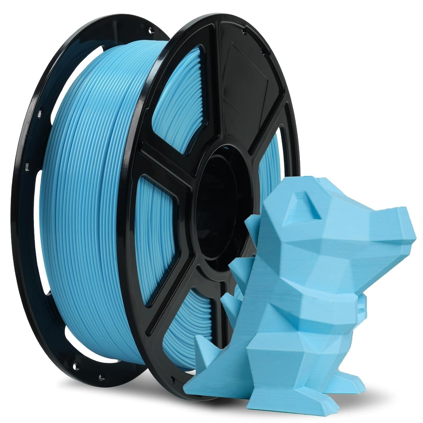 FLASHFORGE Rapid PLA Filament 1.75mm Ice Blue, 500mm/s High Speed Printing, 3D Printer Filament 1kg Spool, Dimensional Accuracy +/- 0.02mm, Enjoy Exceptional Print Quality