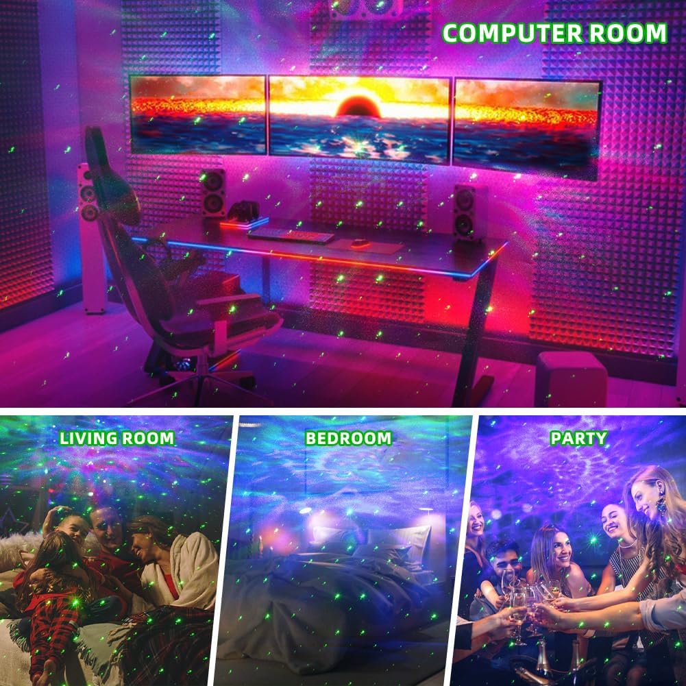 Astronaut Galaxy Projector Star Projector Galaxy Night Light Space Buddy Projector with Nebula and Remote Control for Bedroom Best Gifts for Children and Adults