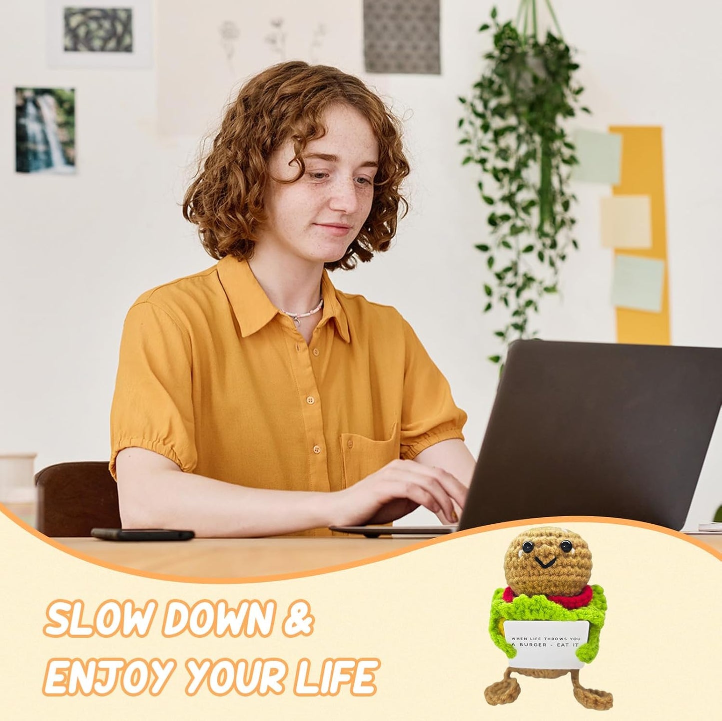 Too Cute to Eat! Mini Amigurumi Hamburger-Handmade Crochet Fun for Home & Gifts!