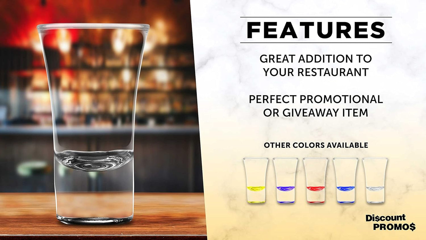 DISCOUNT PROMOS 2 oz. Lord Shooter Etched Shot Glasses, 10 pack, 21st Birthday Party, Lounge Glassware, Black