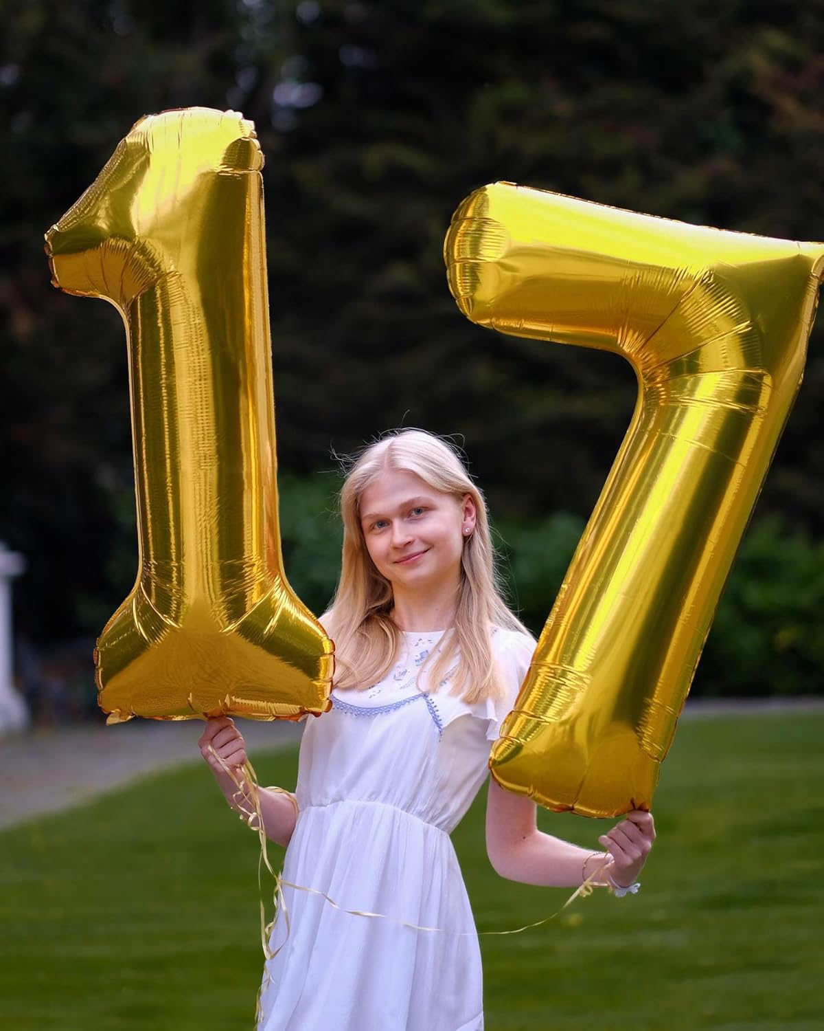 40 Inch Gold Number 1 balloon,Big Foil Mylar Balloon 1st 1 11 21 31 41 51 81 Party Wedding Birthday Bridal Baby Shower Graduation Anniversary Celebration Decoration