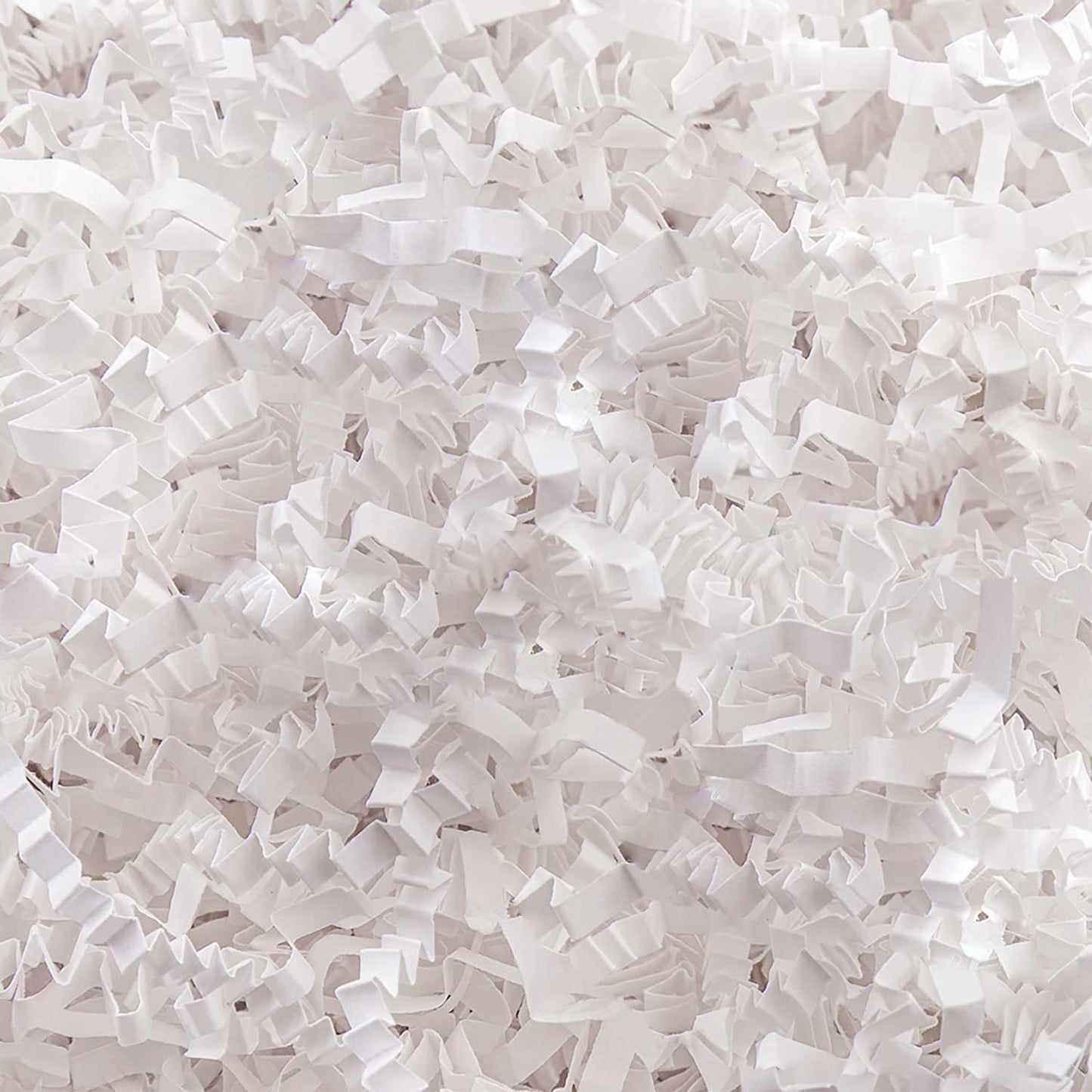 8.5oz Crinkle Paper Filler, Gift Baskets Gift Boxes Crafts Shredded Cut Paper Packaging Decorative Stuffing & Cushioning Confetti for Easter Birthday Wedding Party Favor White