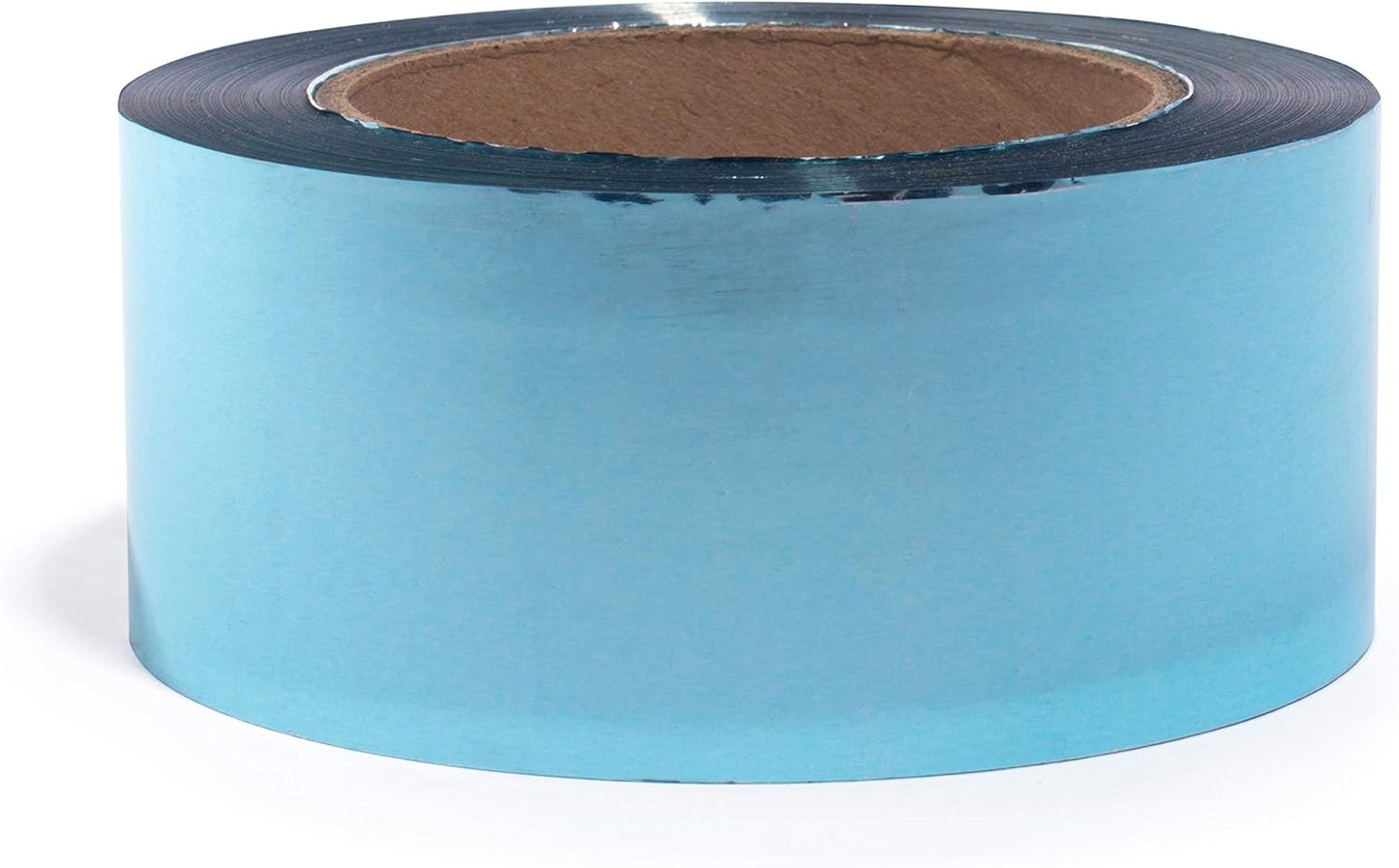 TCDesignerProducts Light Blue Metallic Streamer, 2 Inches x 500 Foot