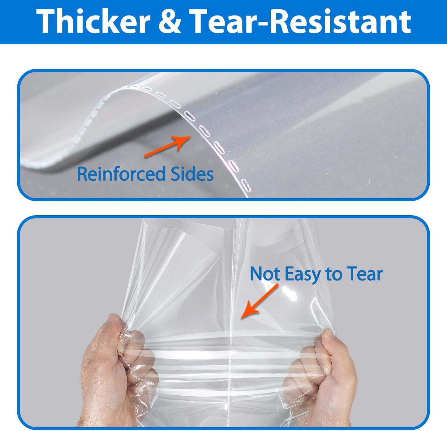 PigPotParty 10"x13" Self-Sealing Clear Cellophane T-Shirt Bags with Adhesive, 100 Pack Plastic Cello Packaging for Clothes, Gifts, Magazines, A4, Envelope, Letter & Small Business Use