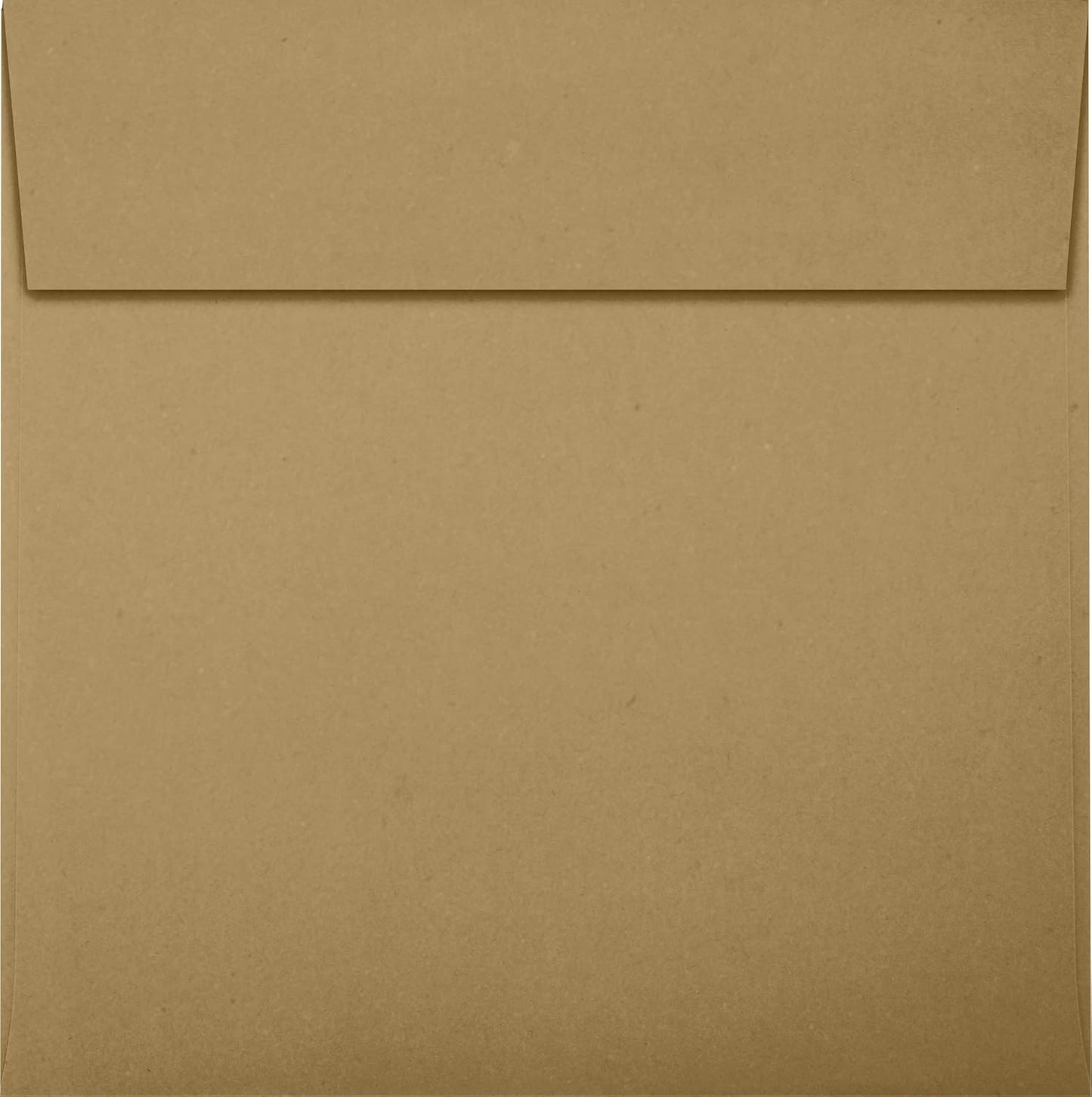 LUXPaper Square Invitation Envelopes | Peel & Press | 5 3/4" x 5 3/4" | Grocery Bag Brown | 70lb. Text | 50 Qty