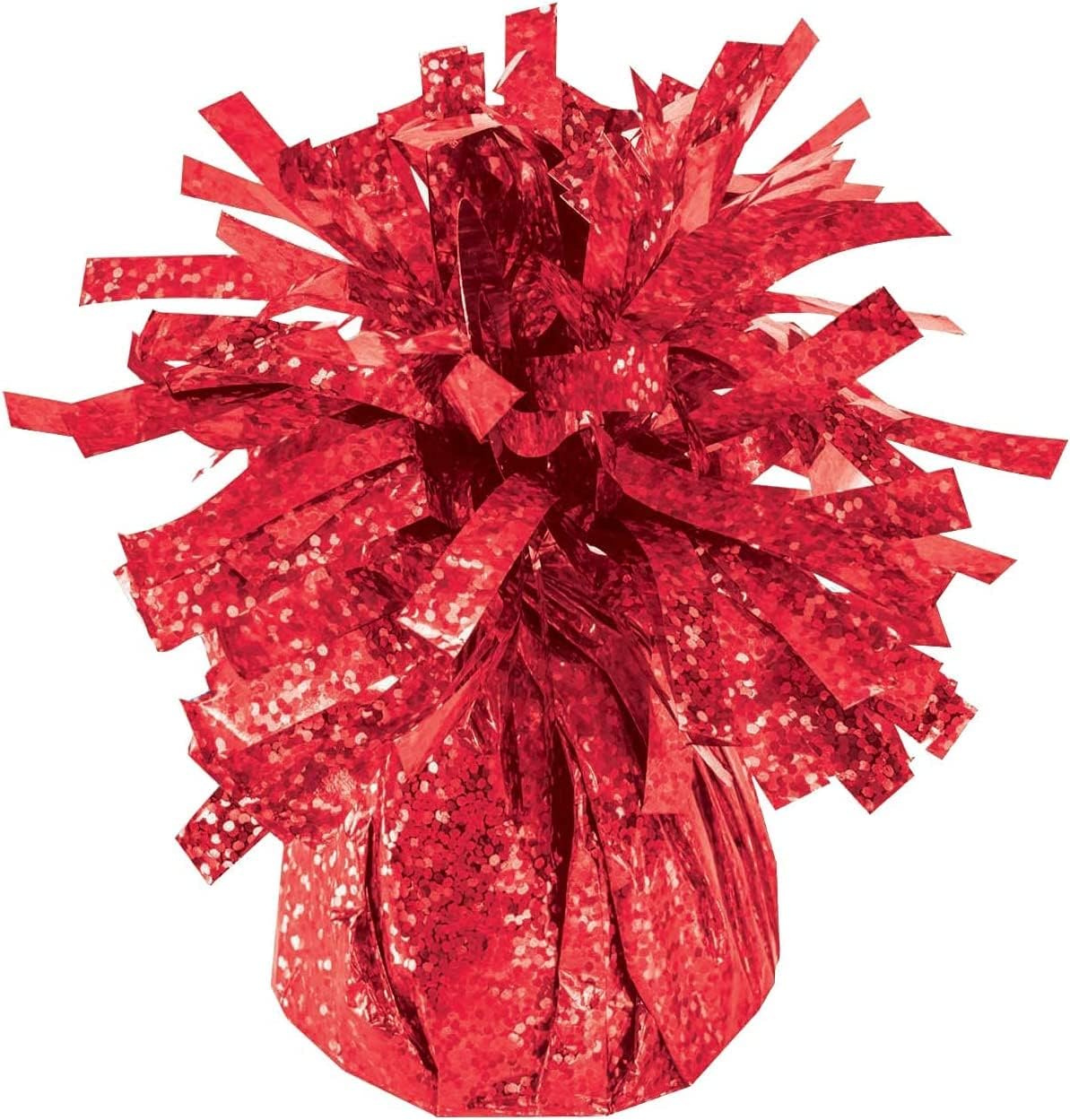 PMU 6 Pcs Kisses Balloon Weights - Decorative Balloon Weight for Christmas, Thanksgiving, Birthday, Party Favors, Wedding & Baby Shower - 6oz. Red, Pkg/6