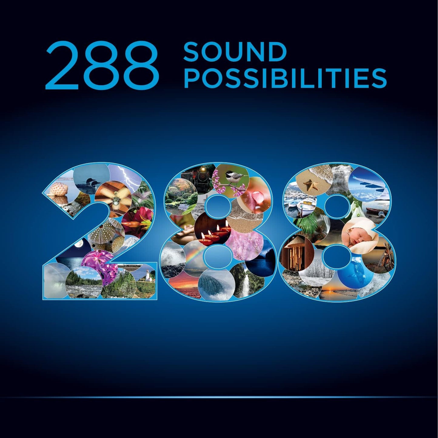 Sound Oasis Deluxe Bluetooth Sleep Tinnitus Sound Machine, World’s Best White Noise Machine for Better Sleep, Tinnitus Management, Clock Radio 288 Sounds