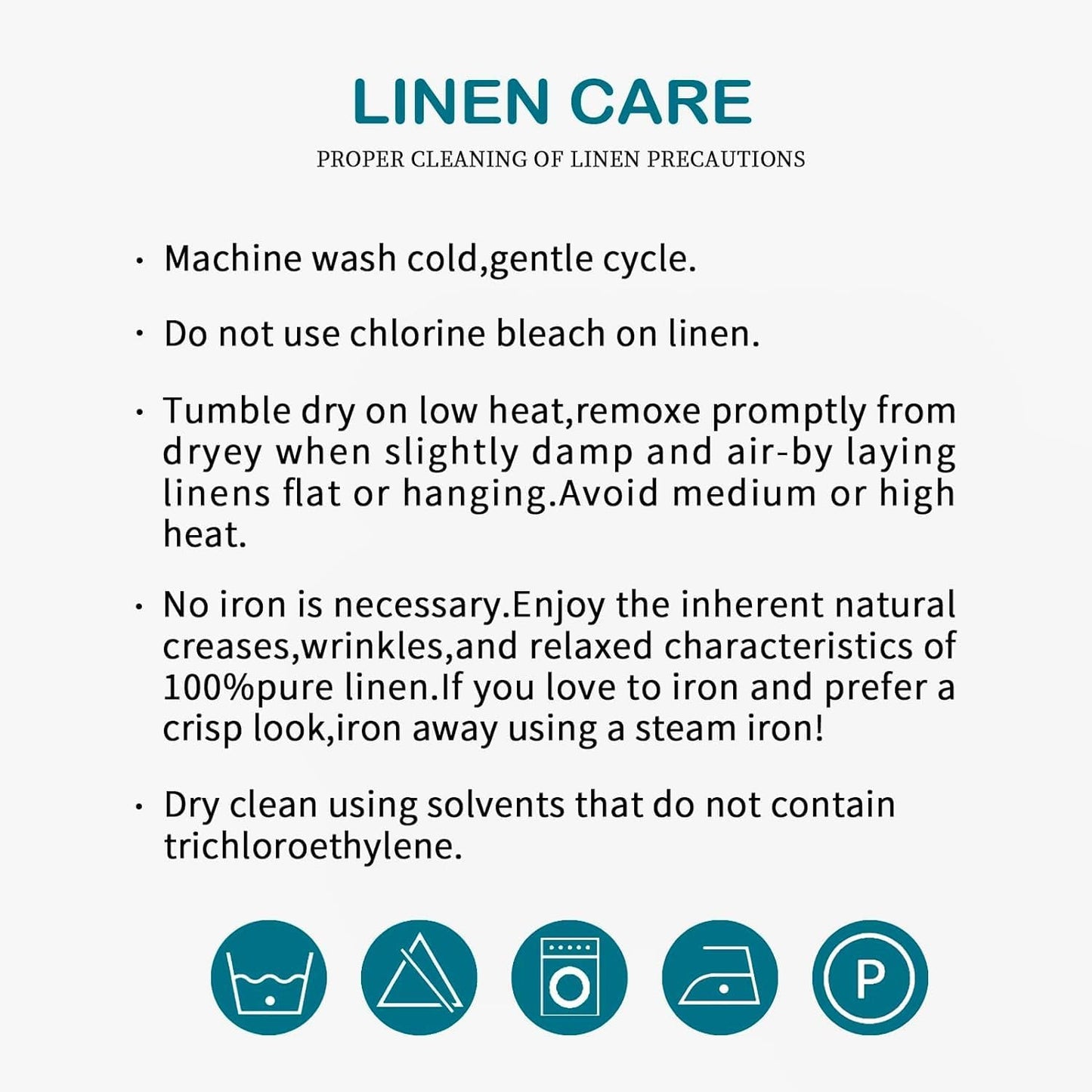 Talasily Linen Tablecloth 100% Pure Linen Table Cloth 60x120 Inches Rectangle Tablecloths Washable Cloths for Kitchen, Dining, Buffet Parties, Holidays, Picnic,Weddings and Restaurants-Forest Green