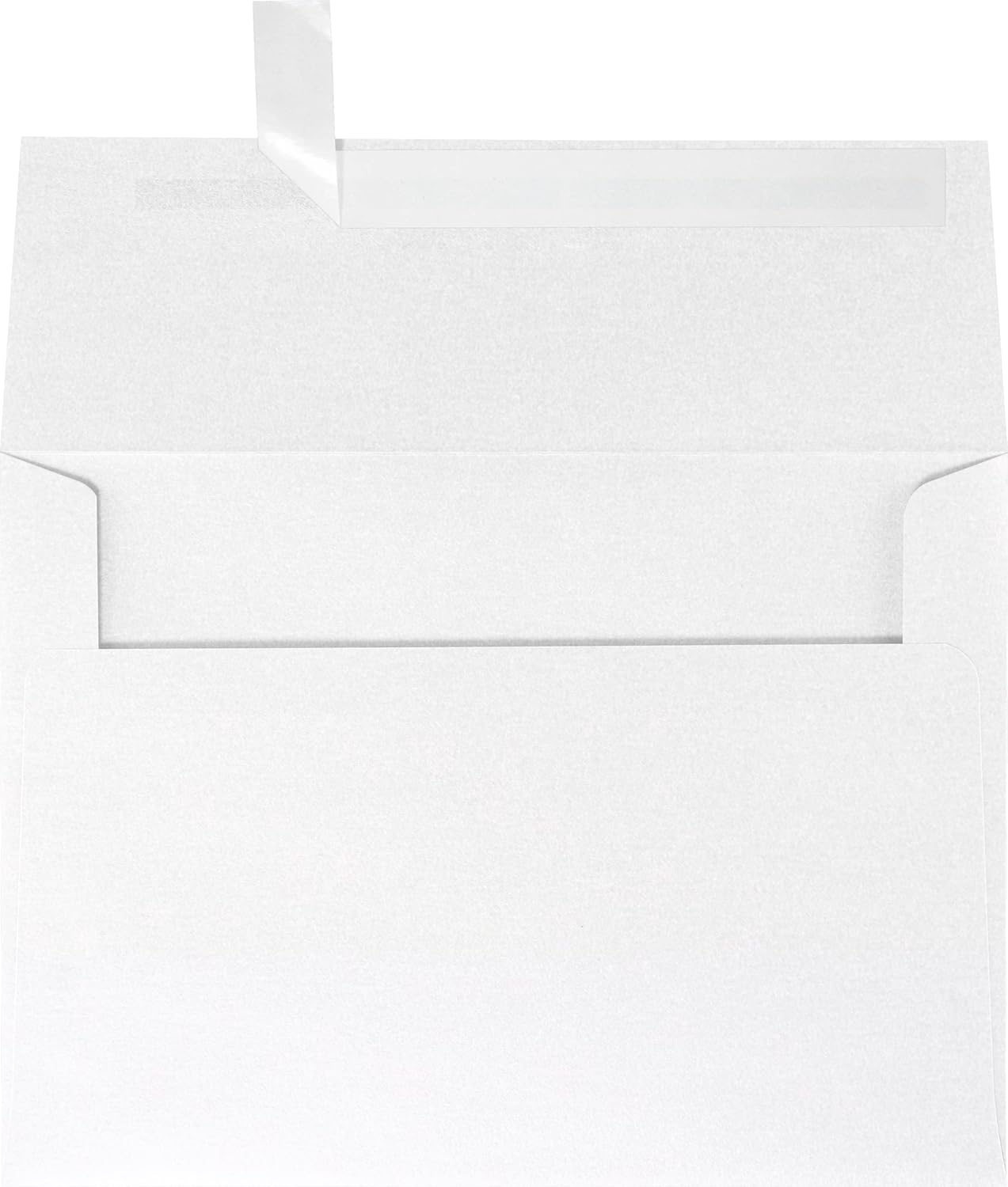 LUXPaper A7 Invitation Envelopes | Peel & Press | 5 1/4" x 7 1/4" | Crystal Metallic | 80lb. Text | 50 Qty