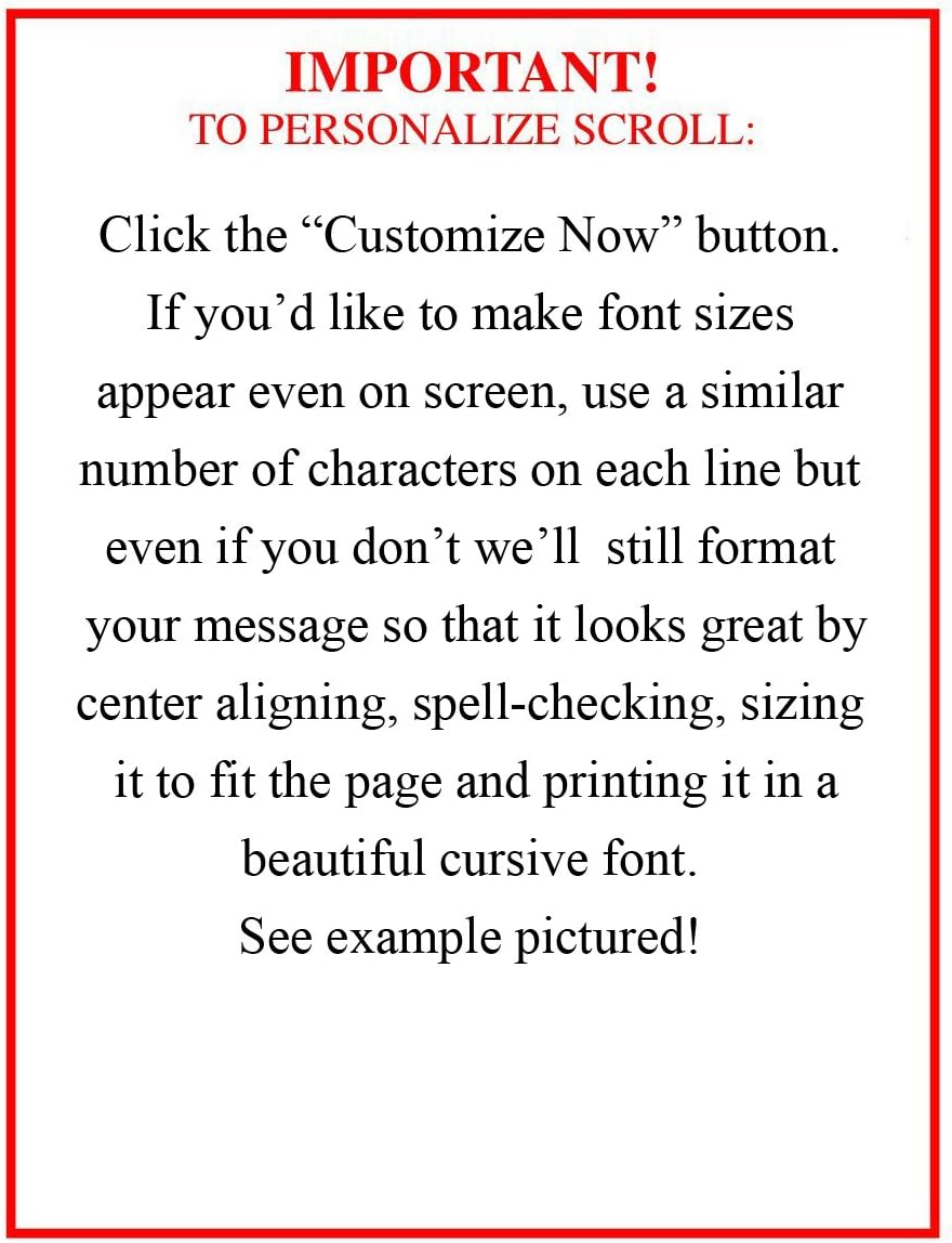 MESSAGE IN A BOTTLE ® "CONTENT Personalized Gift for Him or Her