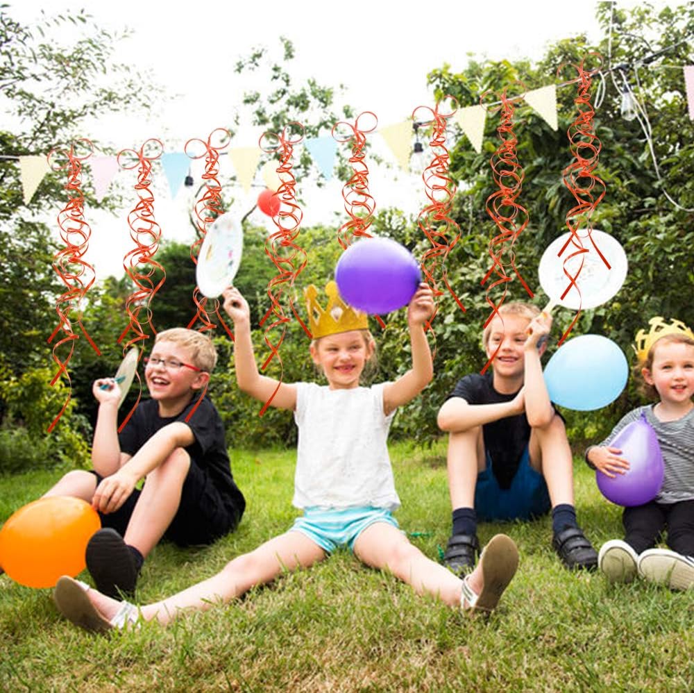 TONIFUL 500 Yards Curling Ribbon-Balloon Ribbon-Balloon String for Art&Craft Decor,Gift Wrapping,Ribbons and Bows for Christmas New Year Birthday Gifts (Red)