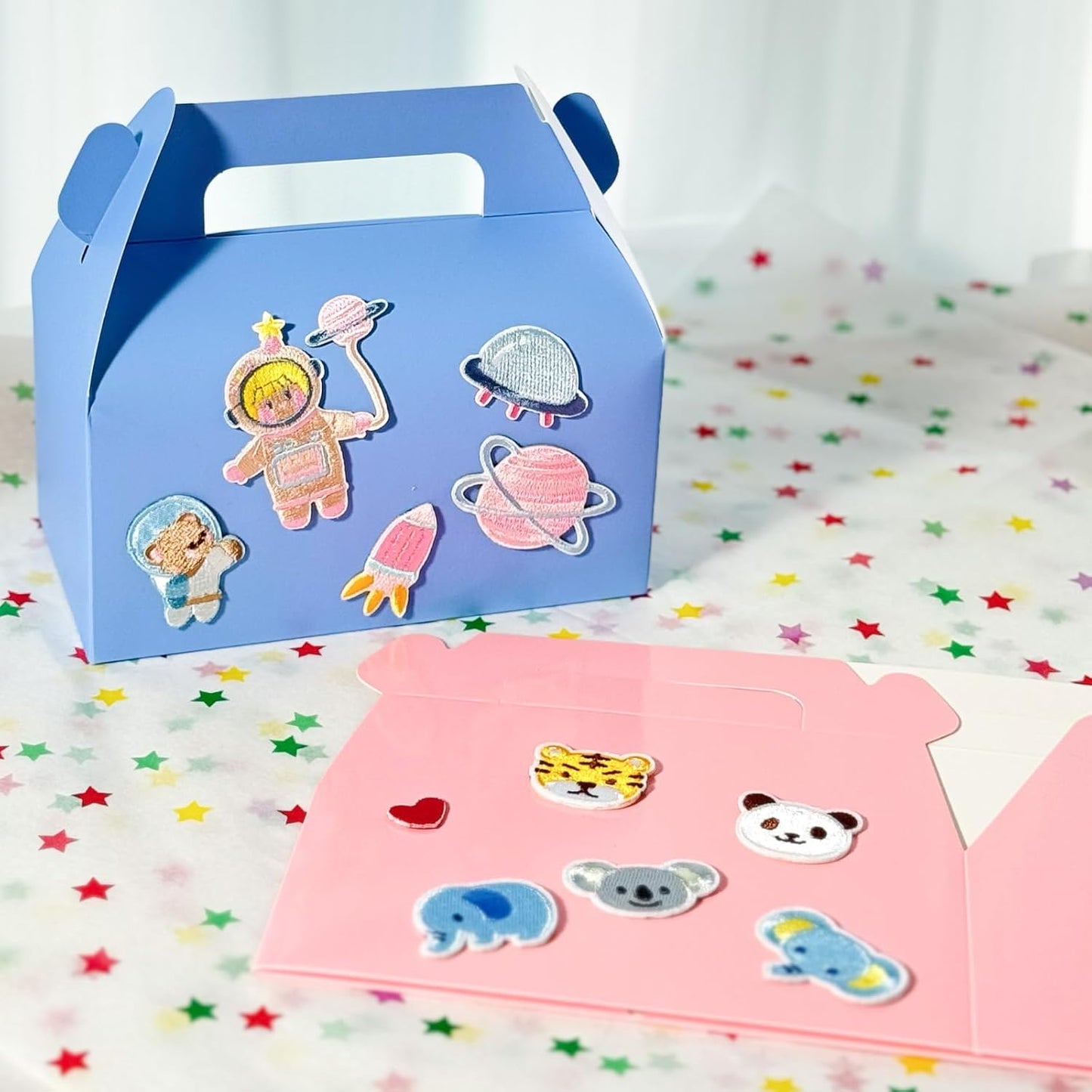 UnicoPak 30 Pack Pink Gable Treat Boxes, Party Favor Boxes, Candy Gift Boxes for Snacks, Candy, Toys, Birthday Party, Wedding, Halloween, Christmas – 6.5x3.5x3.5 Inches