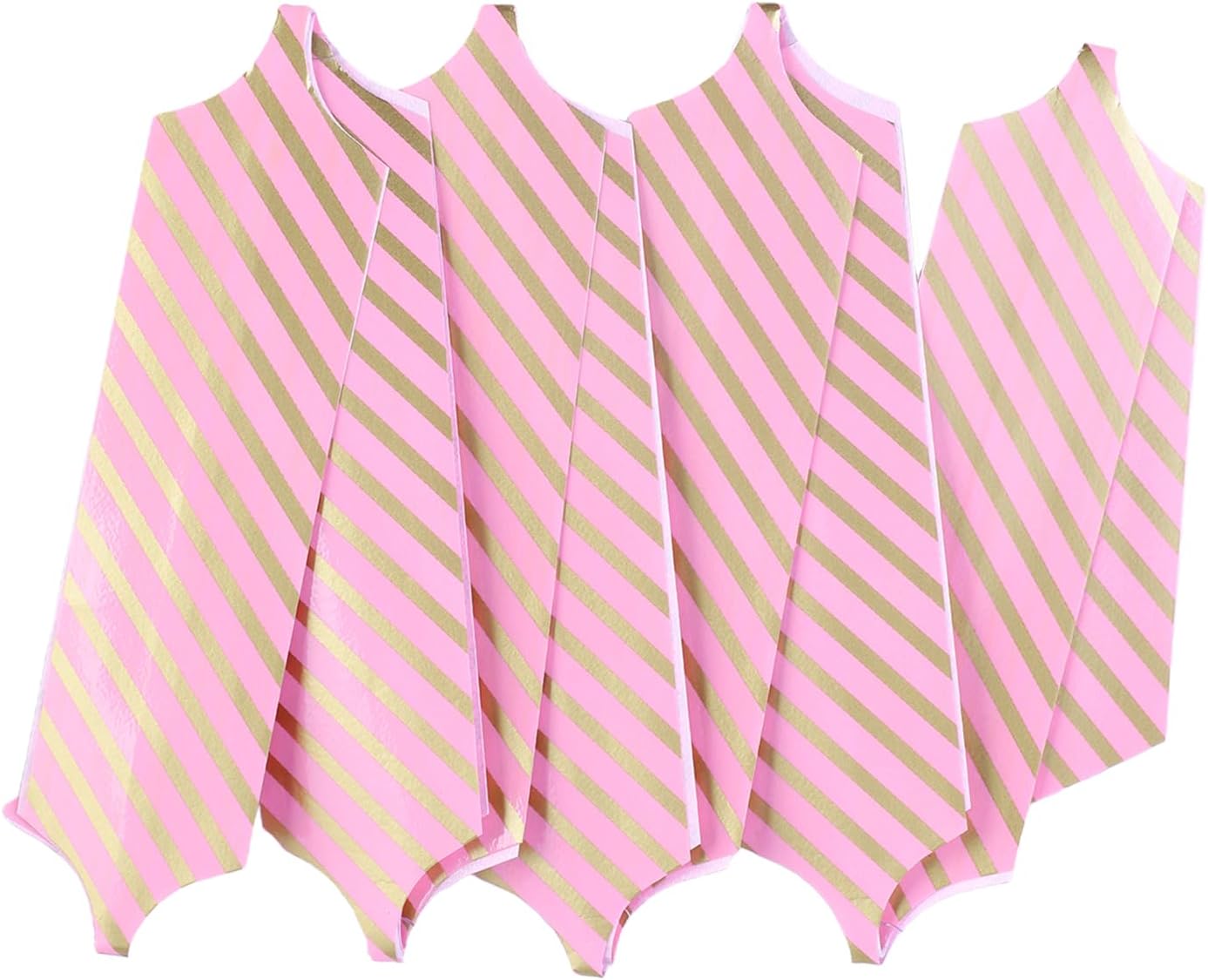 FORBINBO 12 Pieces Stripe Pull Bow Large Gift Wrapping Pull Bows with Ribbon for Christmas Presents Wedding Gift Wrapping Baskets