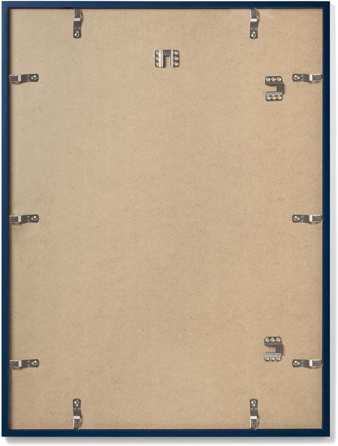 Opposite Wall - 24x36 in - Real Wood Blue Picture Frame - Lightweight, Versatile & Shatterproof - Large Wall Hanging Photo or Poster Frame - Wall Decor for Office, Gallery & Home