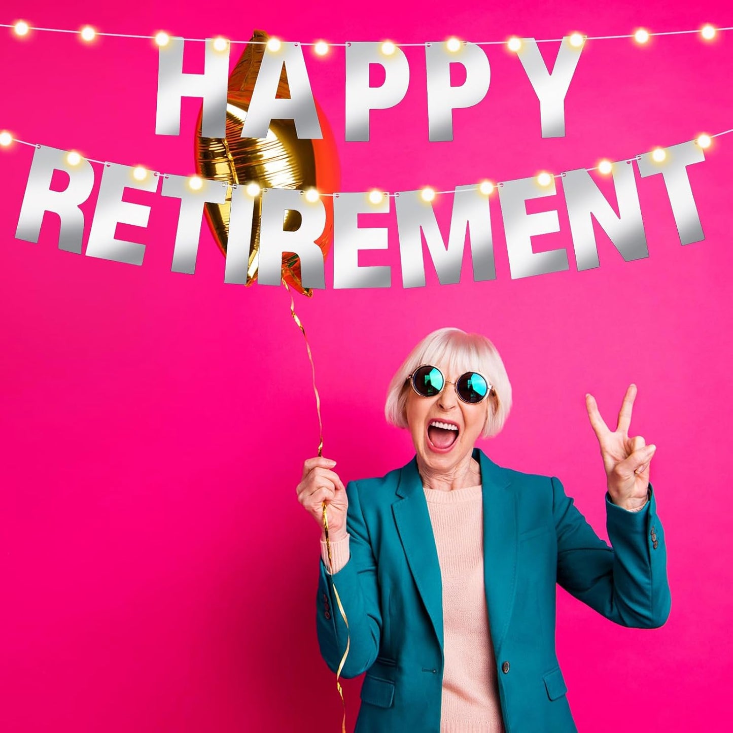 TaoBary 112 Pcs DIY Letter Kit Glitter Customizable Banner Letters Include 107 Letters and Numbers 3 Rope and 2 Needles for Birthday Halloween Christmas Wedding Valentine Party Decor(Glossy Silver)