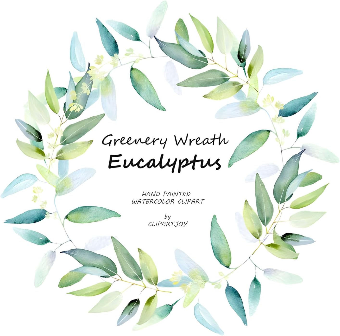 Custom Stickers for Weddings, Birthdays & Businesses - Personalized Labels with Your Logo - Waterproof, Fade and Heat Resistant - Pack of 100-1000 (Wreath R, 2 Inch)