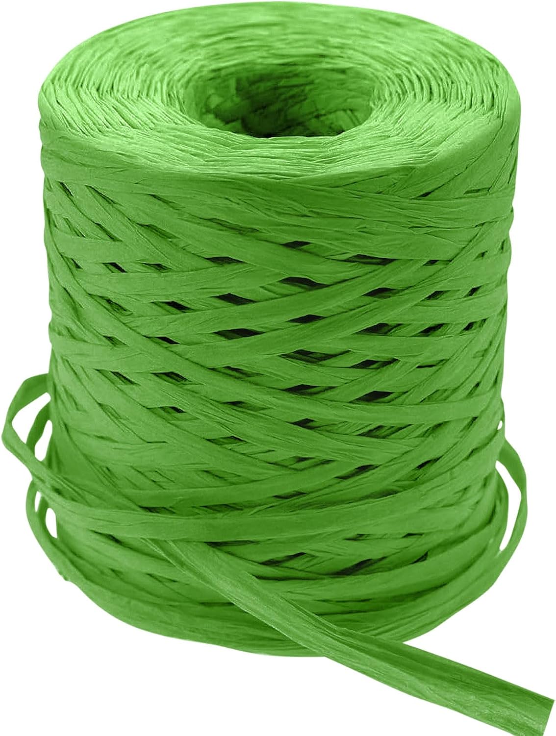 Creatrill 218 Yards Raffia Paper Craft Ribbon Packing Paper Twine, 1/4 Inch by 218 Yards