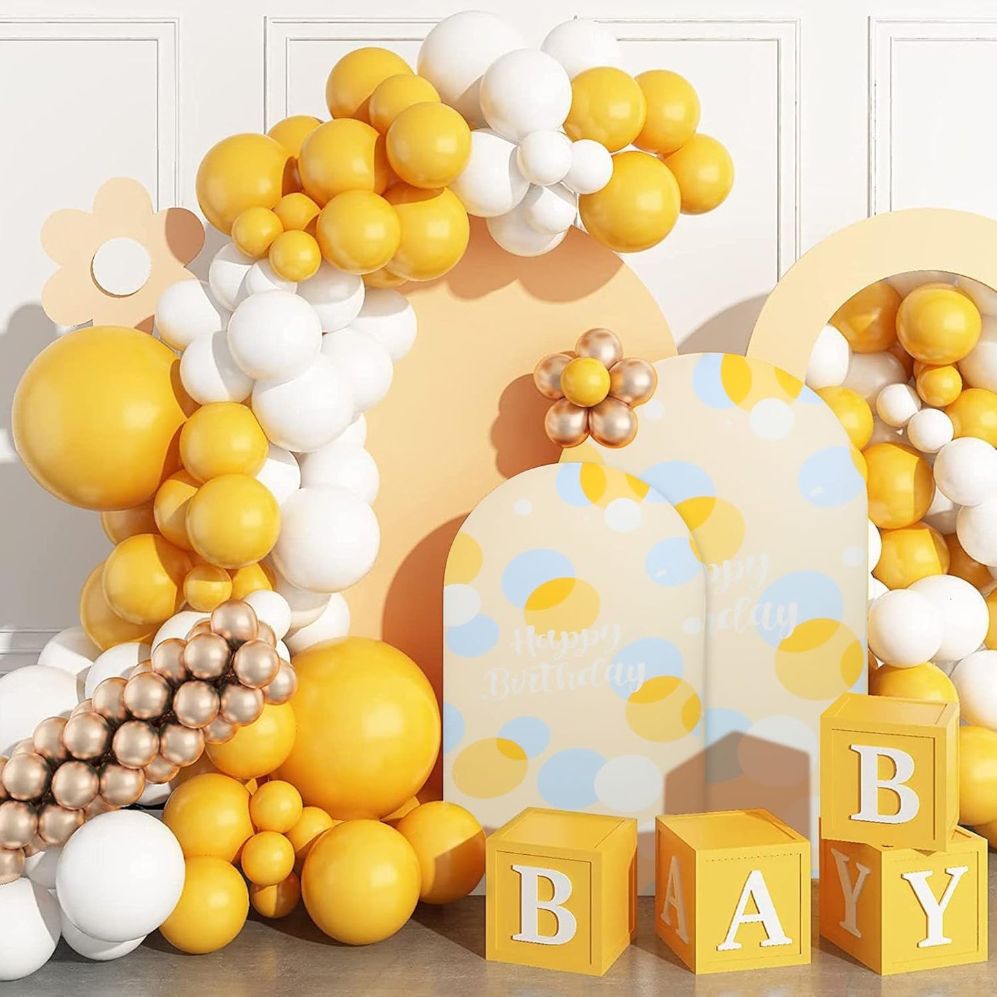 Wedding Arch Cover 7.2FT Spandex Arch Backdrop Cover Stretchy Backdrop for Wedding Birthday Party Decoration Baby Shower