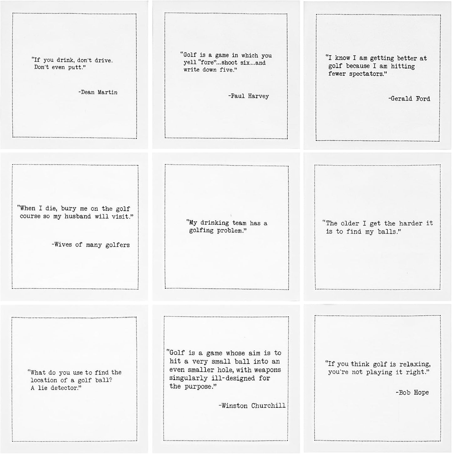 Five Star Napkins - White Cotton Cloth Napkins, 4.5" x 4.5" - (50 Pack) for Cocktails, Beverages, Parties, Weddings & Holidays