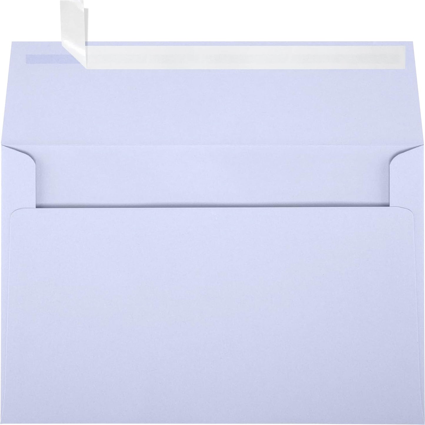 LUXPaper A9 Invitation Envelopes | Peel & Press | 5 3/4" x 8 3/4" | Lilac Purple | 80lb. Text | 50 Qty