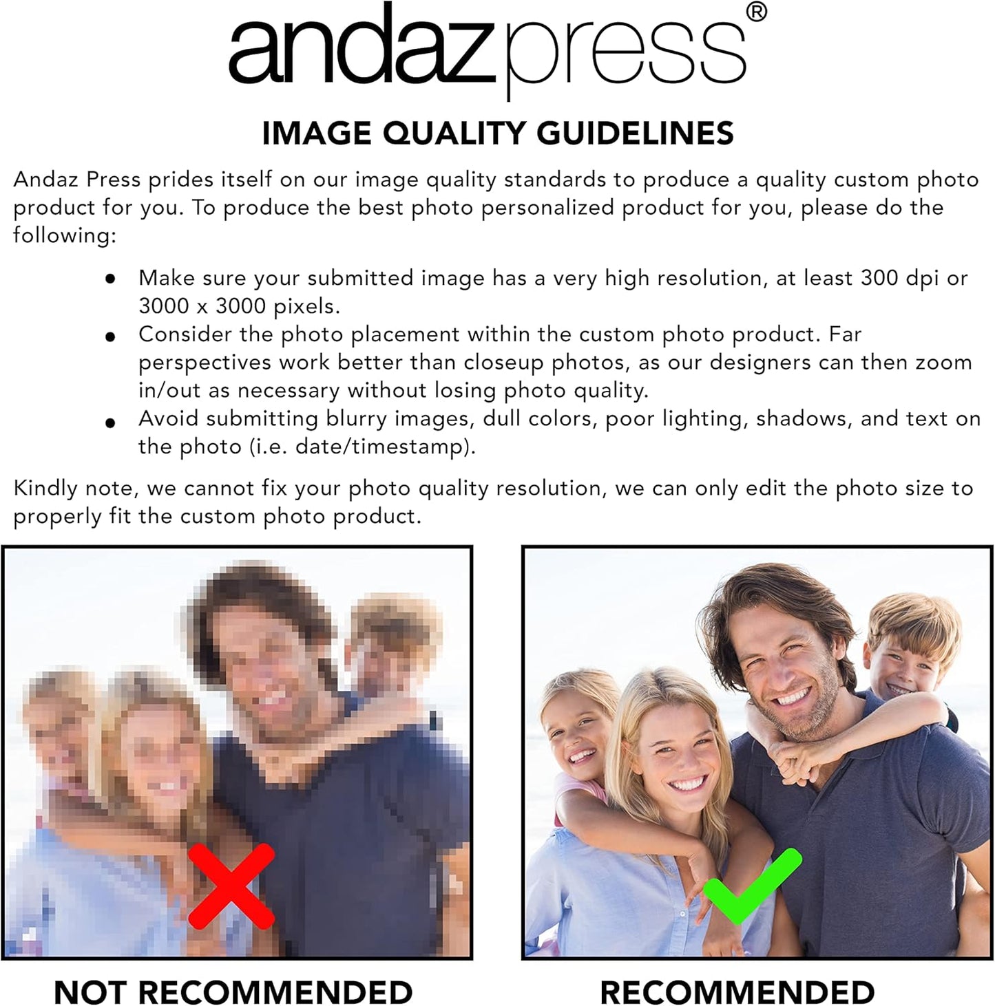 Andaz Press Personalized Favors 20-Pack Custom Photo Water Bottle Labels & Stickers for Events & Parties