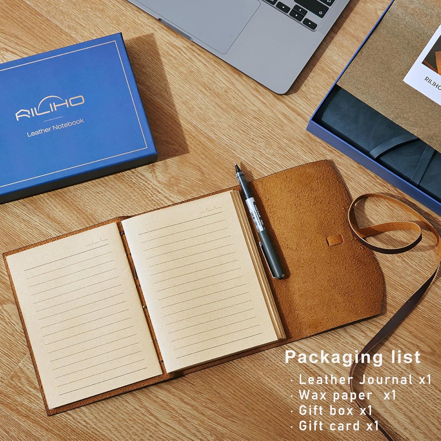 Leather Journal for Women - Genuine Leather Journals for Writing 5x7.1 Inch, Diary for Women, Artist,Travel Journal,Red