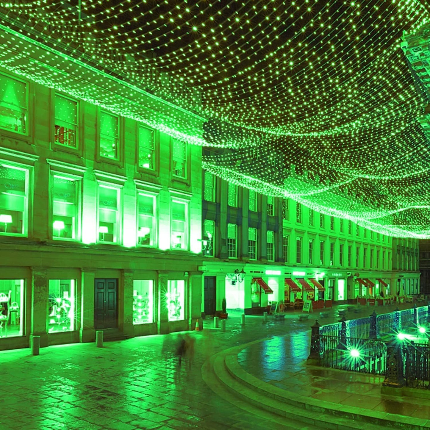 JMEXSUSS 250 LED Green Christmas String Lights Indoor, 91.5ft Connectable Green LED Light Outdoor Waterproof, 8 Modes Christmas Lights Plug in for ST Patricks Day Tree Decoration