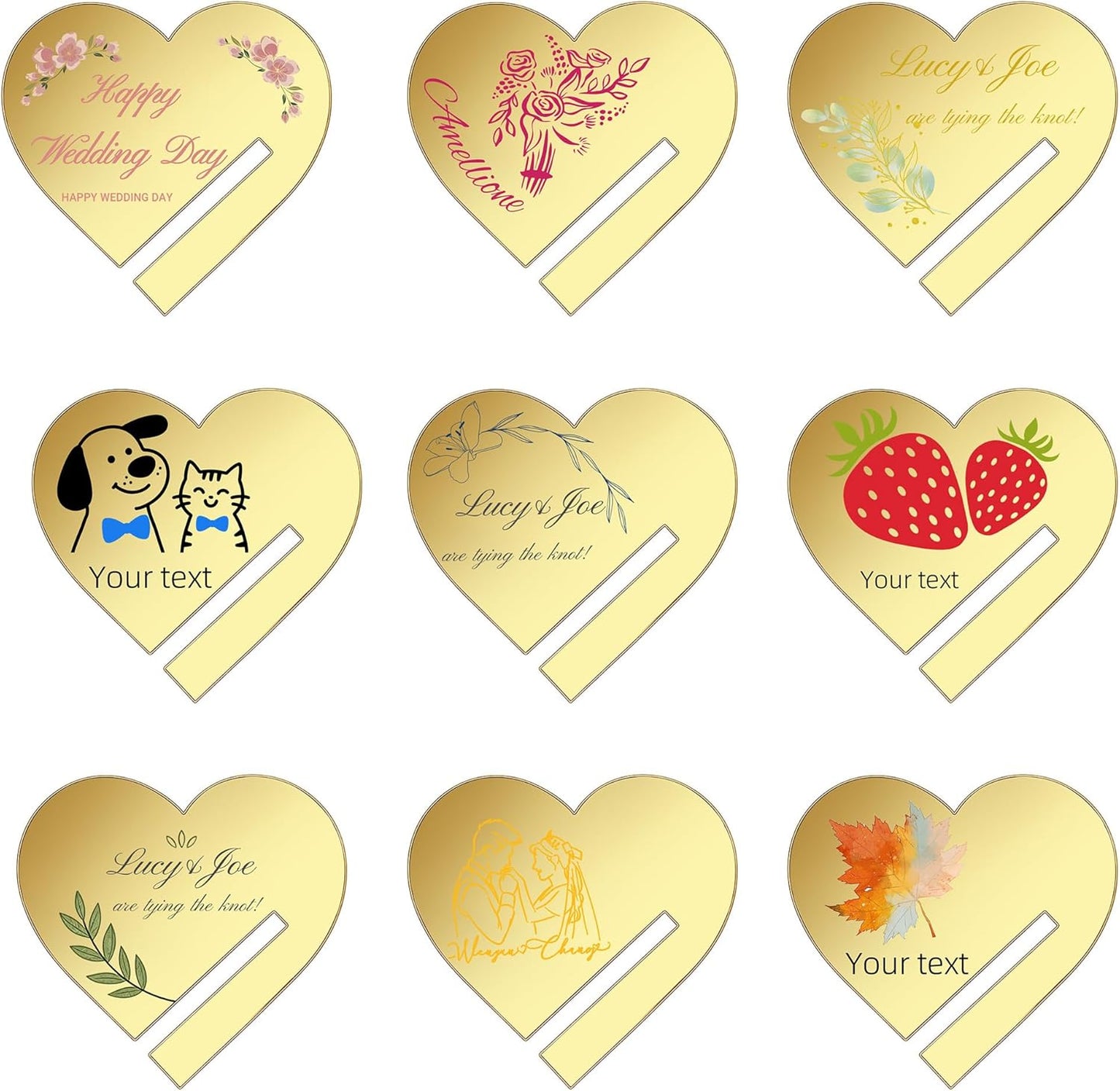 100 Pcs Wine Glass Name Tags, Personalized Wedding Drink Tags Reusable Circle Acrylic Labels Rim of Glass, Drink Markers to Write for Wedding Engagement Birthday Party Decorations