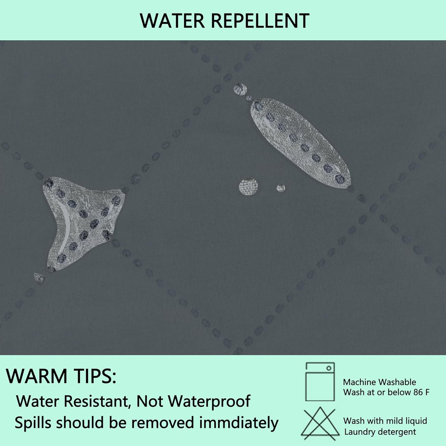 Recliner Chair Covers Reversible Sofa Cover Couch Cover for Pets Lazy Boy Furniture Protector(23''Chair,Dark Blue/Dark Blue)