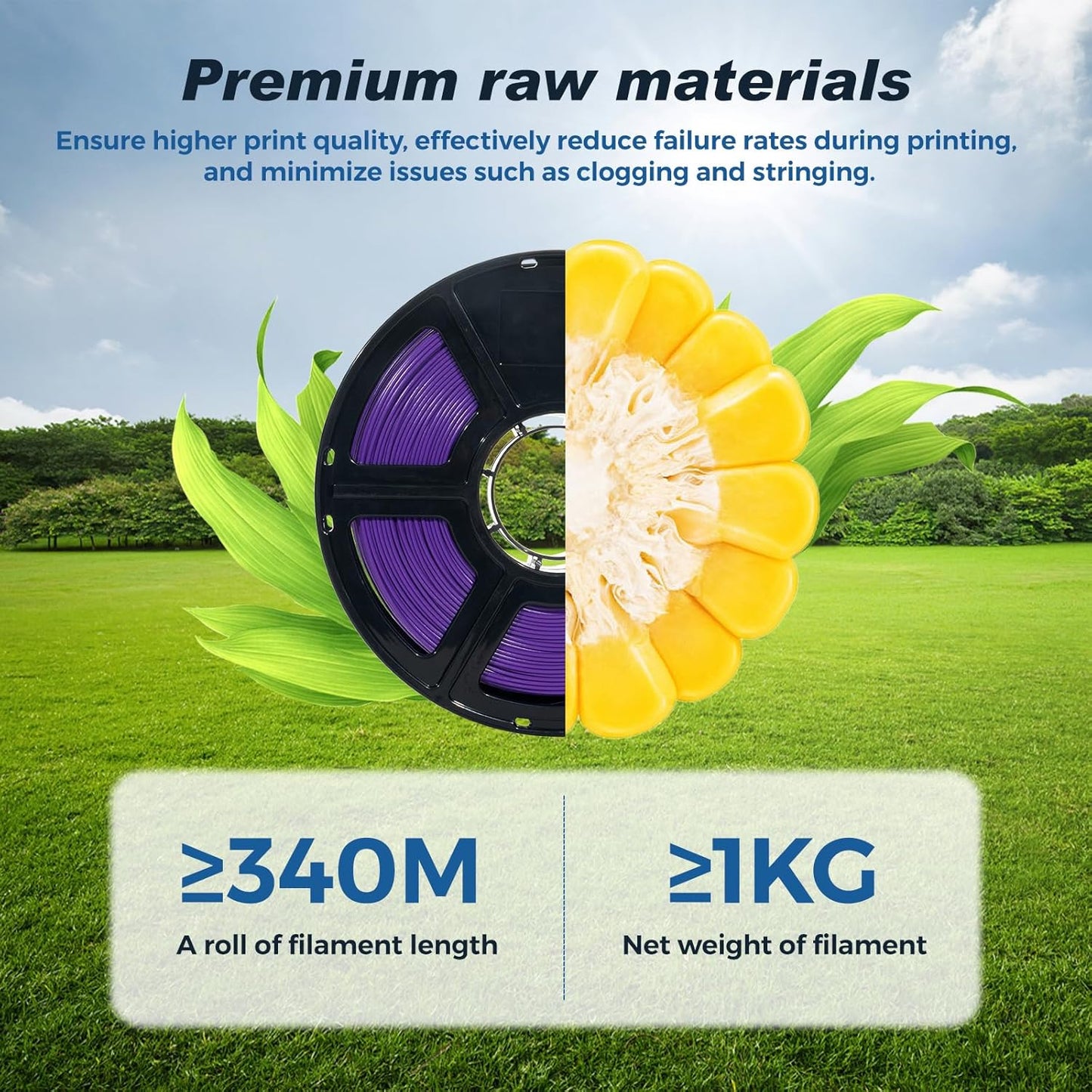 FLASHFORGE Rapid PLA Filament 1.75mm Purple, 500mm/s High Speed Printing, 3D Printer Filament 1kg Spool, Dimensional Accuracy +/- 0.02mm, Enjoy Exceptional Print Quality