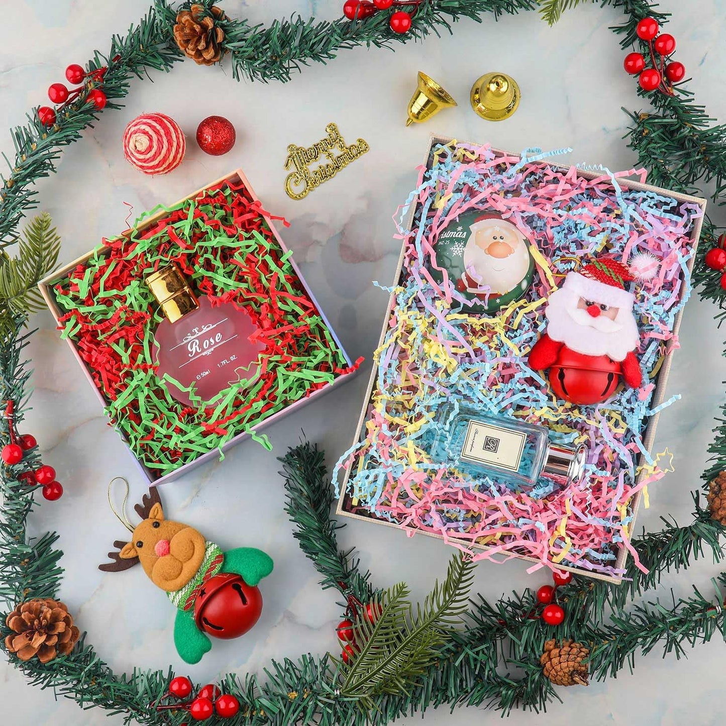 8.5oz Crinkle Paper Filler, Gift Baskets Gift Boxes Crafts Shredded Cut Paper Packaging Decorative Stuffing & Cushioning Confetti for Easter Birthday Wedding Party Favor Blue&Pink&Yellow&Purple