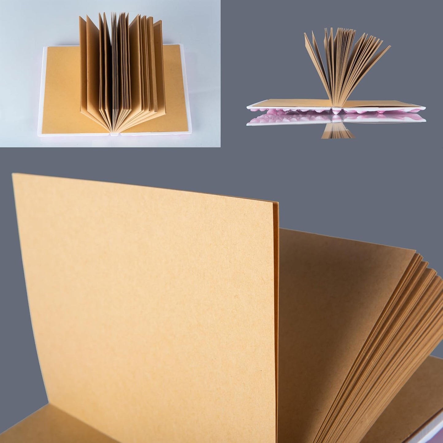 3D Dragon Eye Embossed Journal,Resin Engraving Notebook,Dnd notebook for Dragon Lovers ，Blank Paper,Hardcover Travel Notepad for Writing,Sketchbook,Collection,Gift,Decoration A4 and A5 Size (A5-Rose)