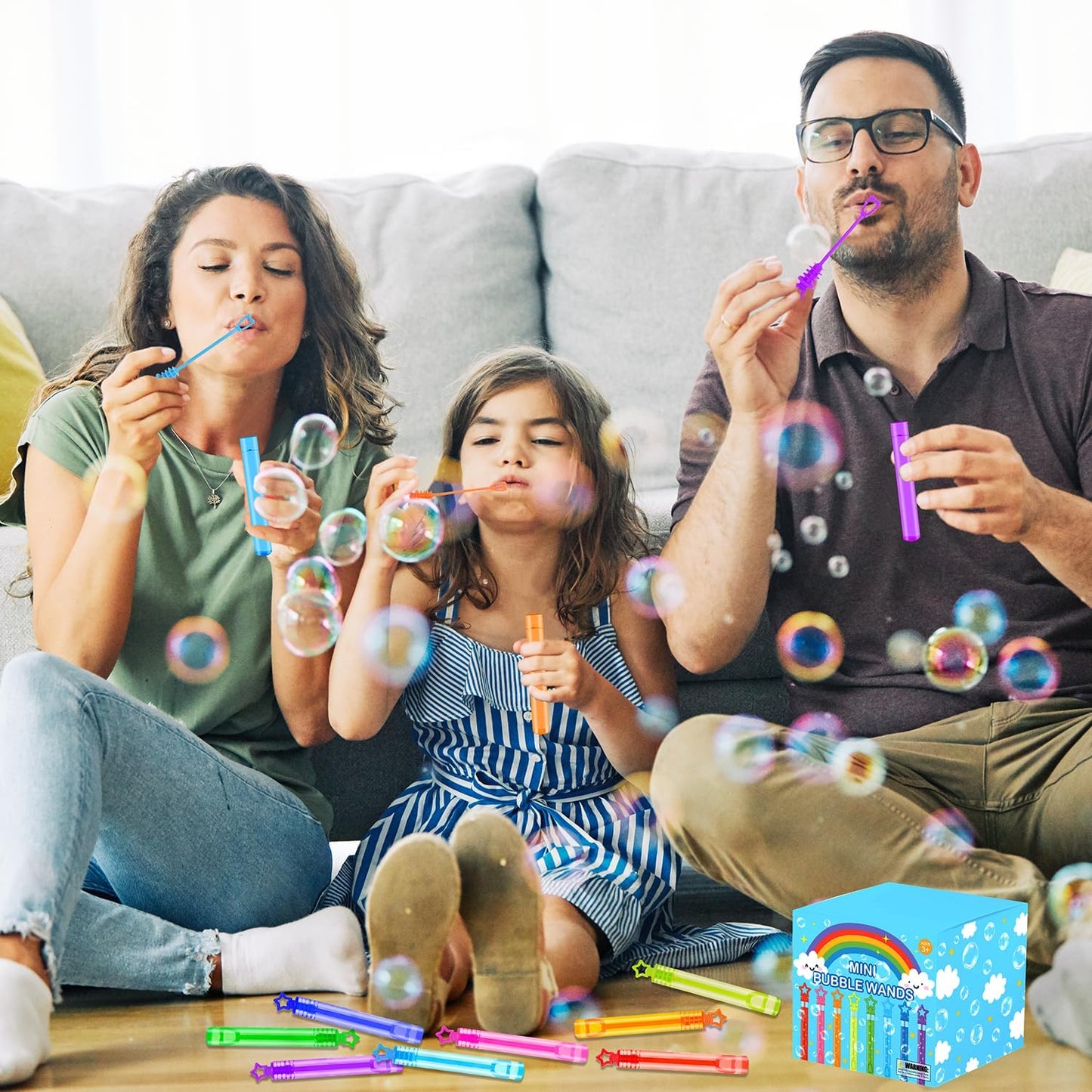 Bulk Mini Bubbles Party Favors for Kids 100-300 Pack, Small Halloween Birthday Pinata Goodie Bag Stuffers Fillers Non Candy Treats for Toddlers, Bulk Toys Prizes Rewards for Carnival Games, Wedding