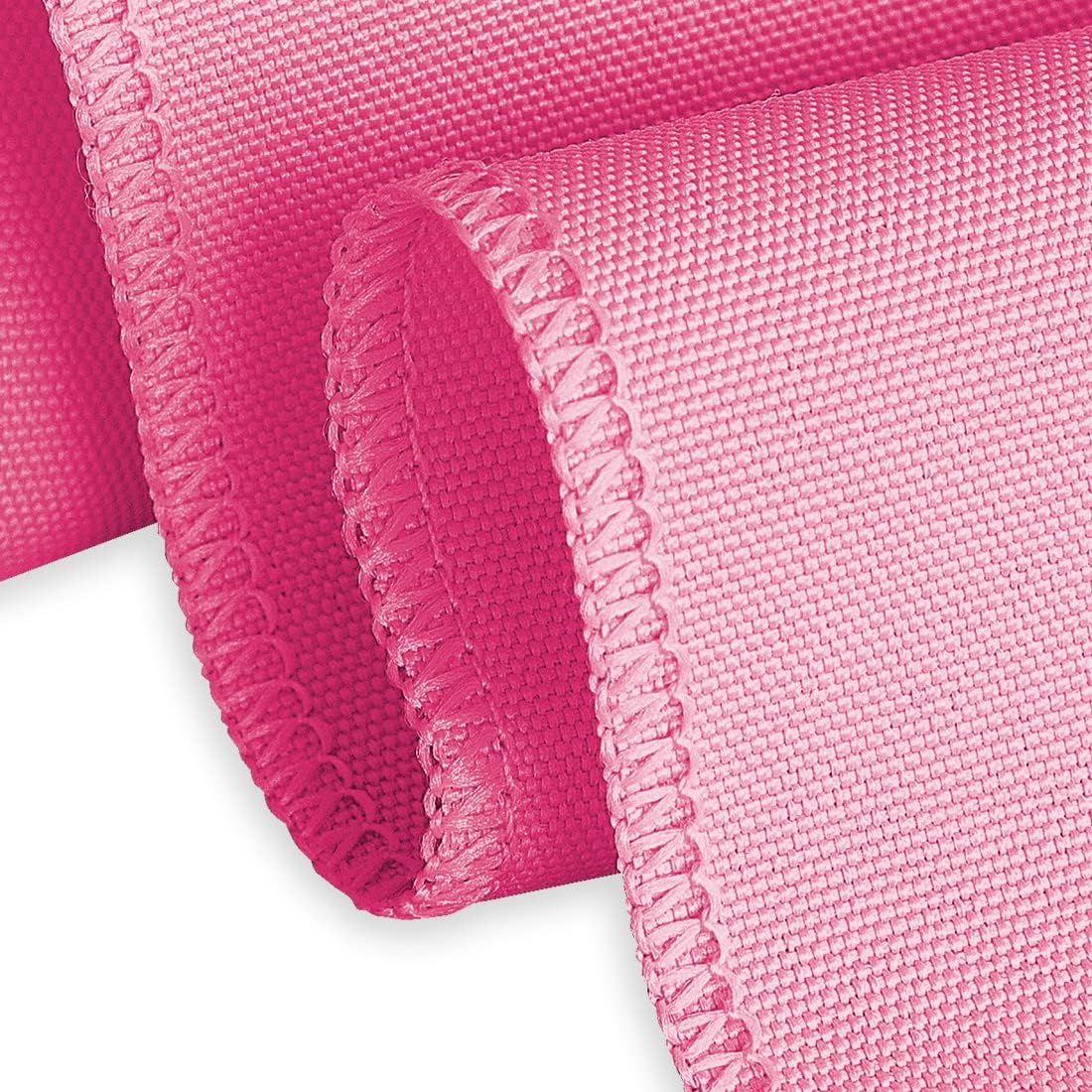 LTC LINENS 10 Pack 120 Inch Round Tablecloth Fuchsia for 60 Inch Round Table - Bulk Round Table Cover - Washable, Wrinkle Resistant Polyester Fabric Cloth for Wedding, Party