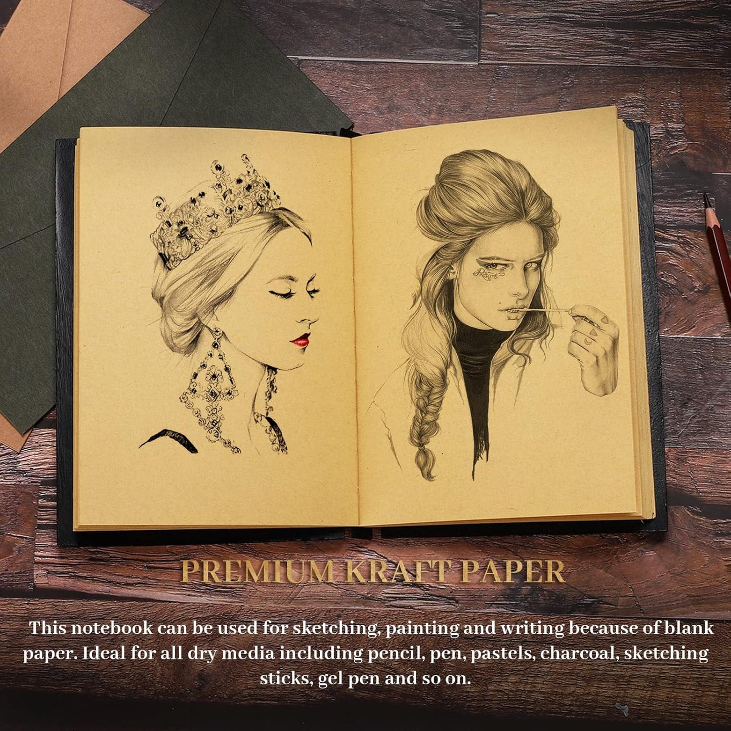 molshine A5 (7.3" x 5.1") 3D Dragon Embossed Journal,Resin Engraving Notebook,Retro Diary,100 Sheets Blank Paper,Hardcover Travel Notepad for Writing,Sketchbook,Collection,Gift,Decoration (Gold)