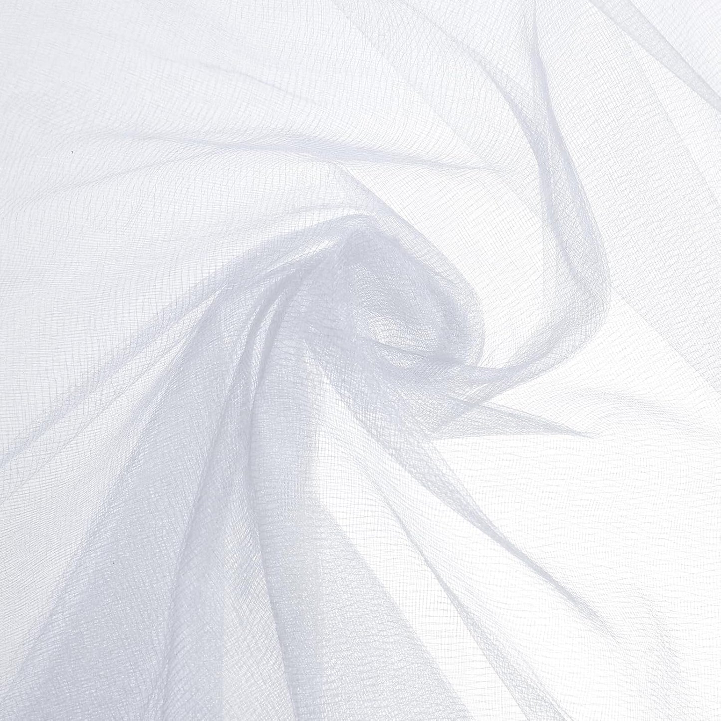 uxcell 19" by 5.5 Yard Tulle Fabric Backdrop Curtains for DIY Tutu Skirt Shower Decor Wedding Crafts Birthday Party Supplies, Silver Gray