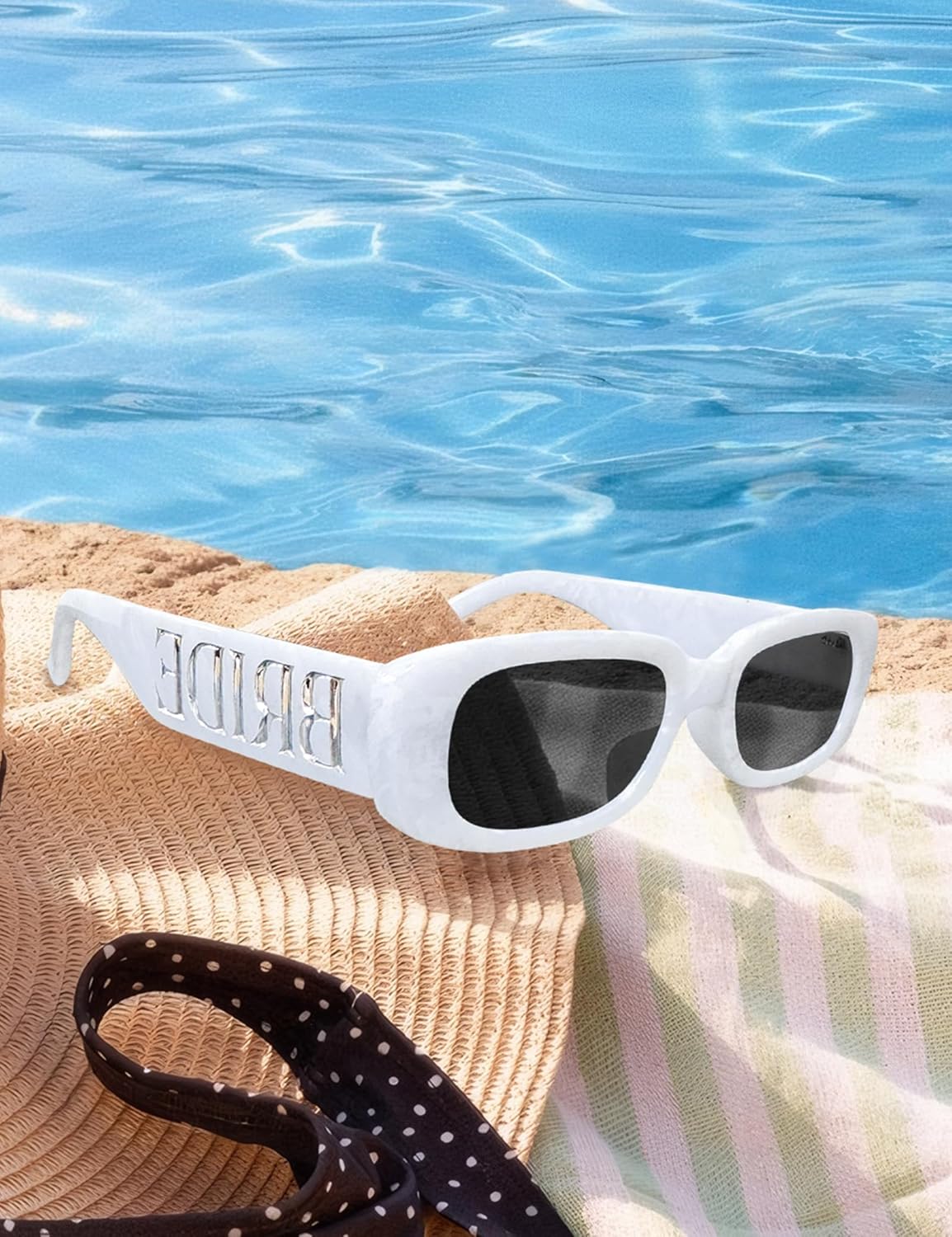 Marble Bride Sunglasses, Bride to be Decorations Glasses, Bachelorette Bach Wedding Party Favor Gift Glass