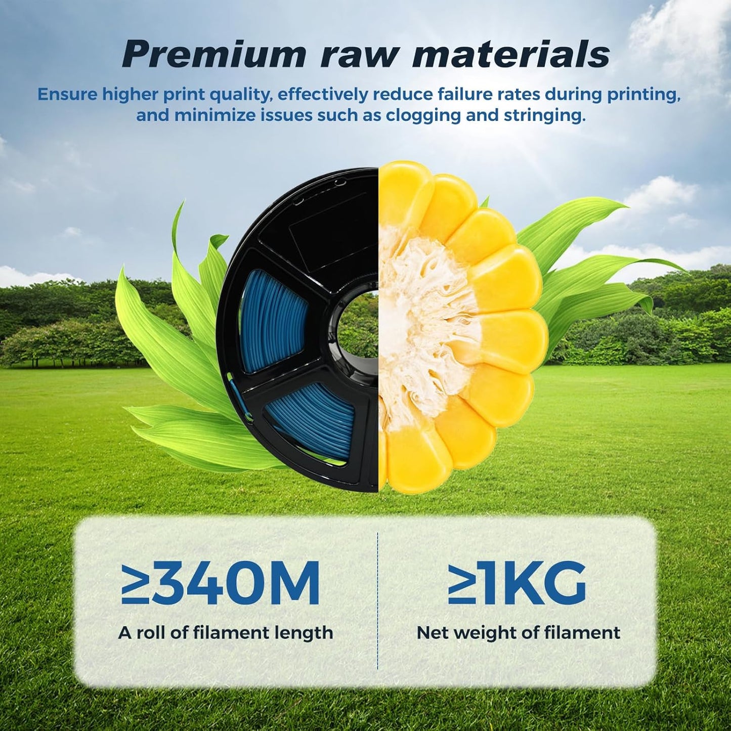 FLASHFORGE Rapid PLA Filament 1.75mm Pearl Gentian Blue, 500mm/s High Speed Printing, 3D Printer Filament 1kg Spool, Dimensional Accuracy +/- 0.02mm, Enjoy Exceptional Print Quality