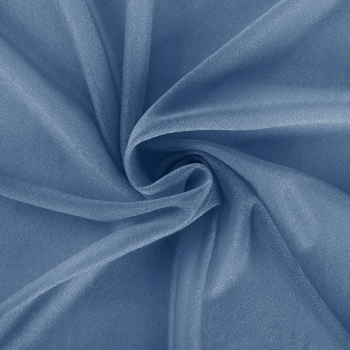 Dusty Blue Wedding Arch Draping Fabric 29" x 20 FT Blue Wedding Drapes for Backdrop Sheer Curtains Drapes for Romantic Bridal Baby Shower Ceremony Birthday Party Fall Outdoor Events