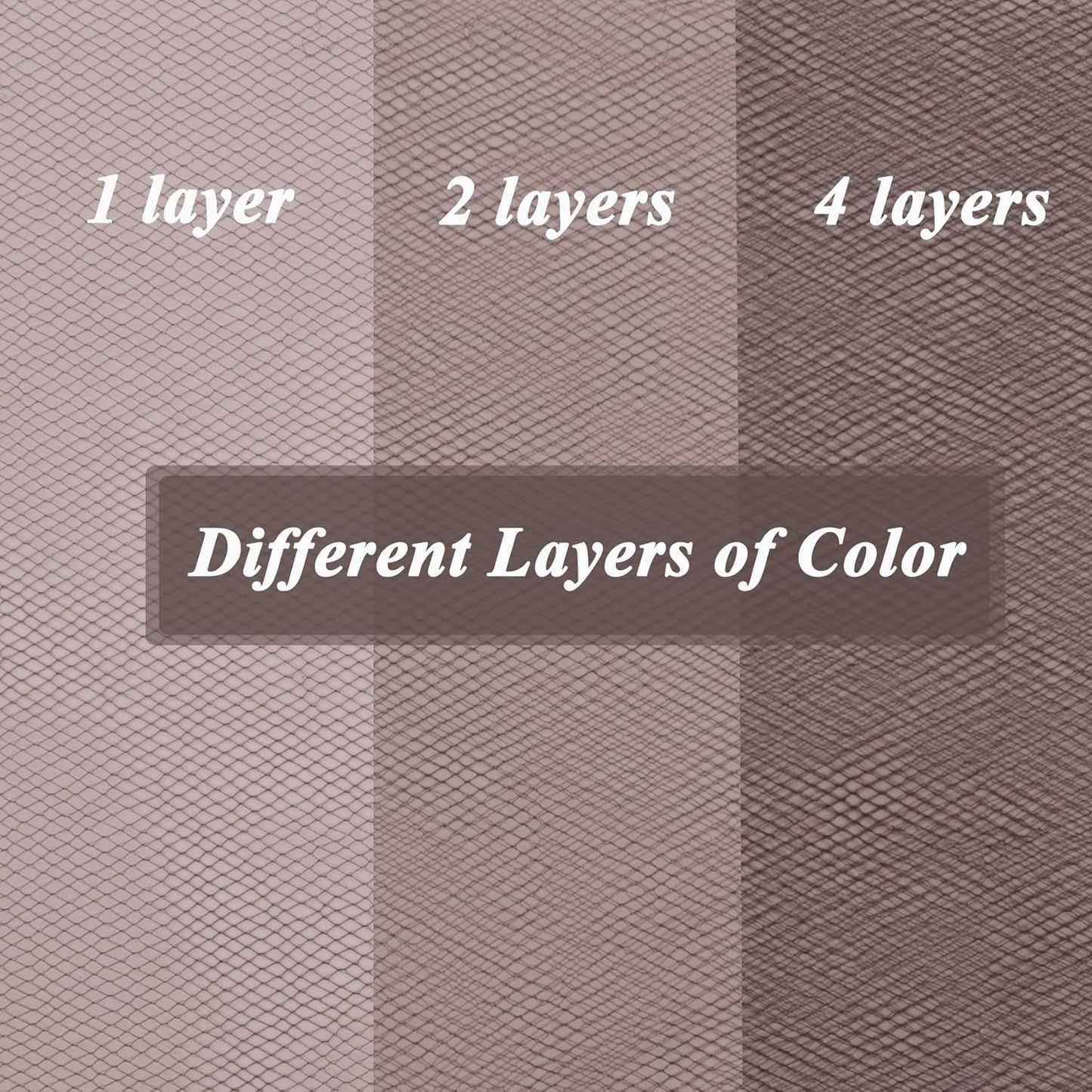 Brown Tulle Fabric Roll 6”by 100 Yards (300 ft) Soft Tulle Spool for DIY Crafting Favor Supplies, Tutus, Wedding, Party Decorations, Gift Wrapping