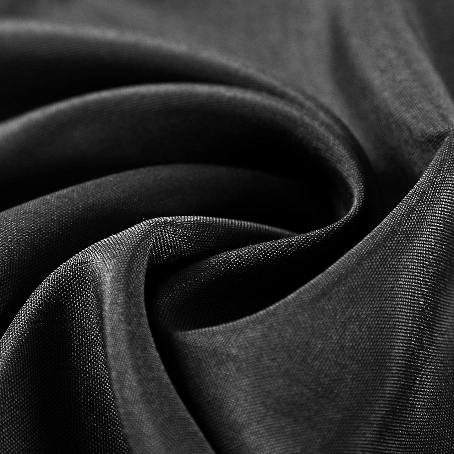 Cloth Napkins 20x20 inch Washable Polyester Dinner Napkins Soft Table Napkins for Wedding Party Dining Banquet(Black,50PCS)