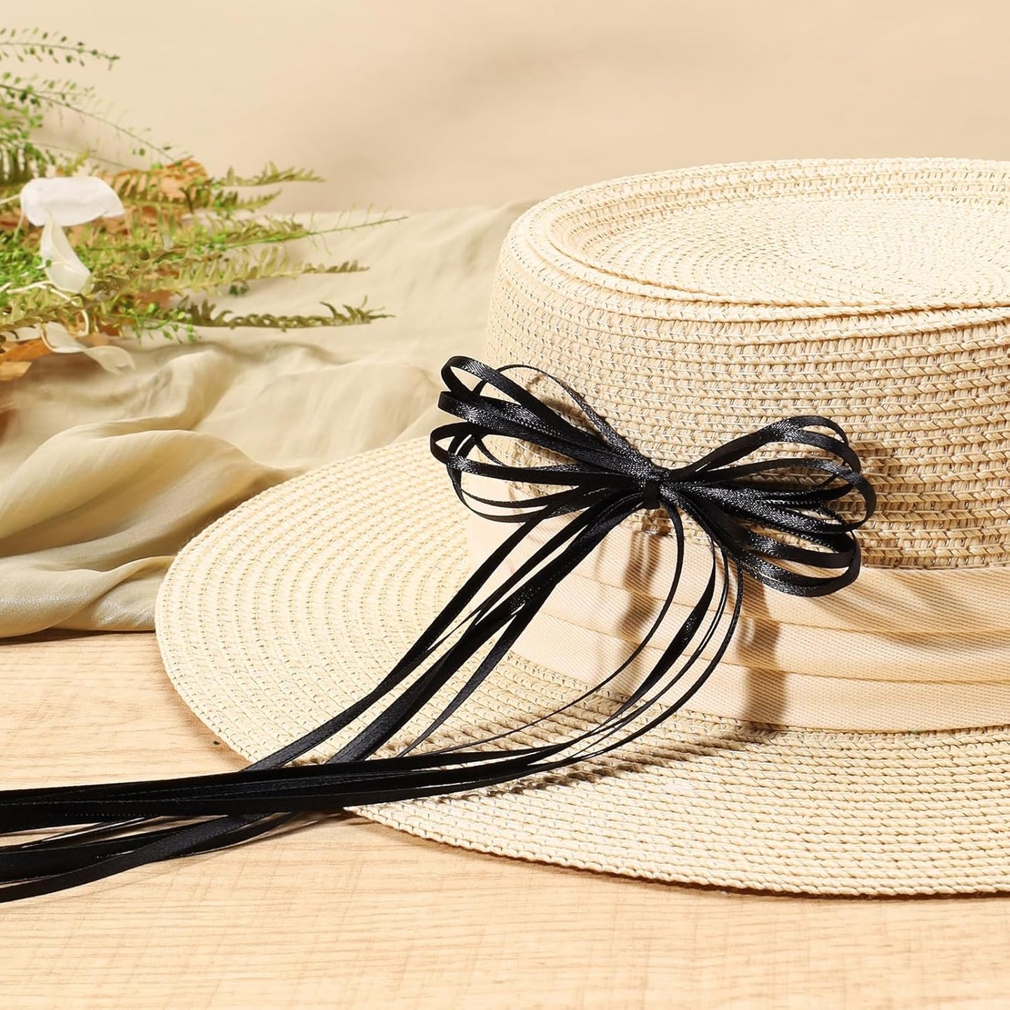 LaRibbons Black Satin Ribbon 1/8 Inch 100 Yards Thin Luxury Double Faced Red Silk Ribbon for Flower Bouquet Crafts Gift Wrapping Bow Christmas Decoration