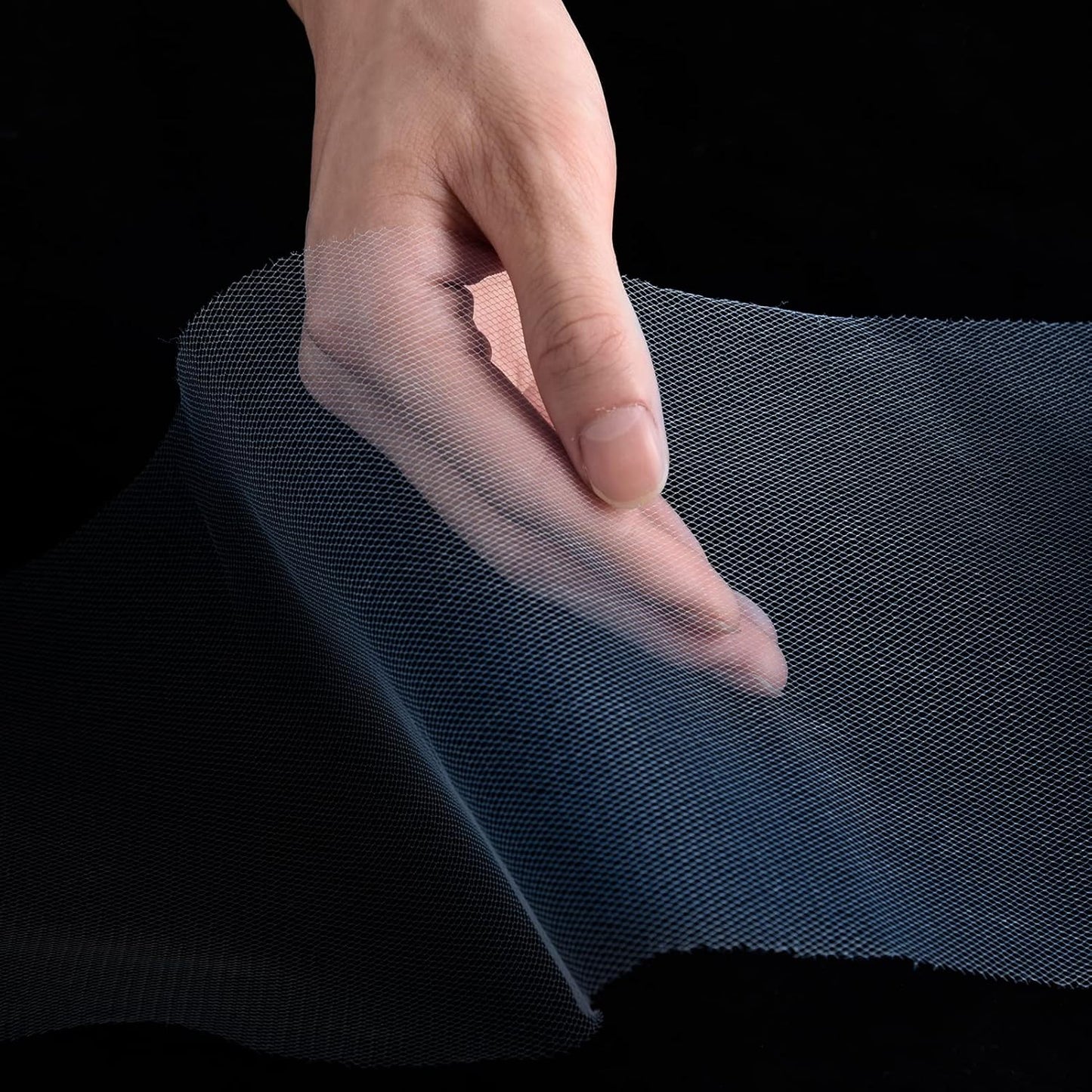 Tulle Fabric Roll, 6” by 200 Yards (600FT) Tulle Organza Fabric Spool for DIY Tutu Skirt Baby Shower Decor Wedding Backdrop Crafts Birthday Party Supplies(Aqua Blue)