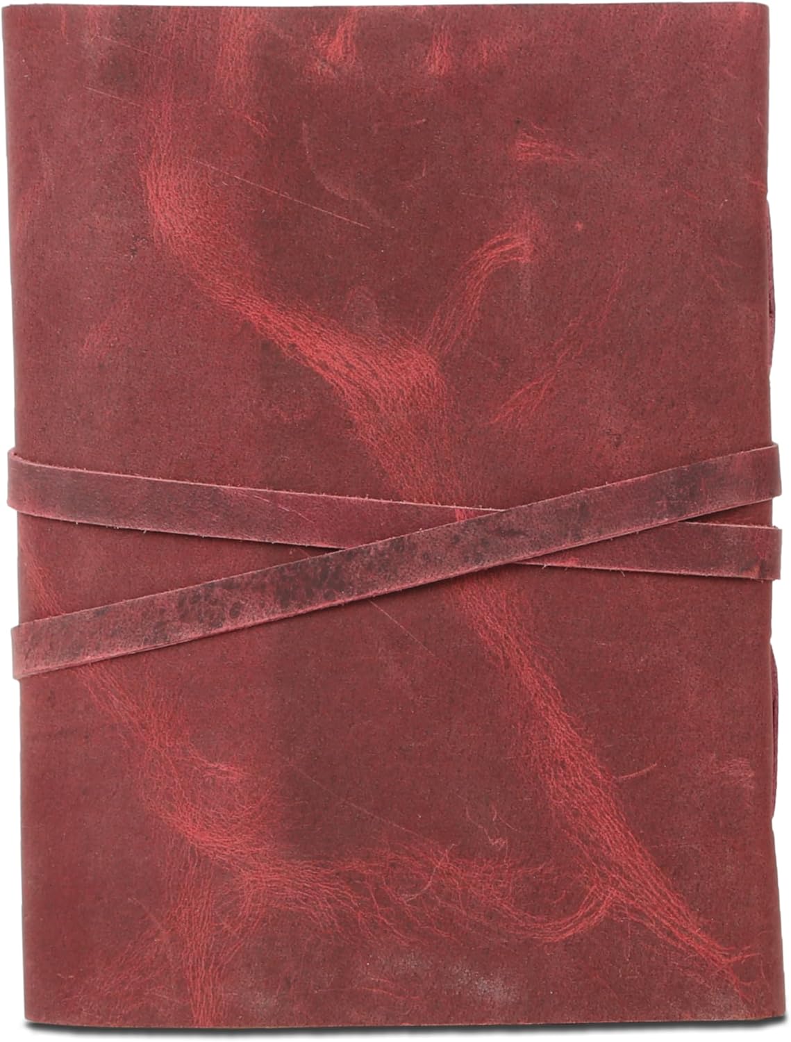 Leather Journal with Lined and Unlined Deckle Edge Paper 8x6 inch and Vintage Key | Handmade Writing Notebook Diary | Bound Daily Notepad for Men & Women Medium, Sketch/Writing pad for Artists